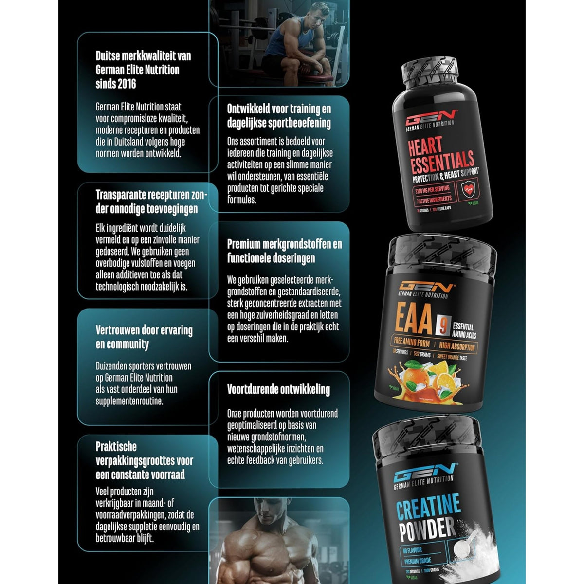 Complexe Électrolytes Plus | 300 Gélules | German Elite Nutrition
