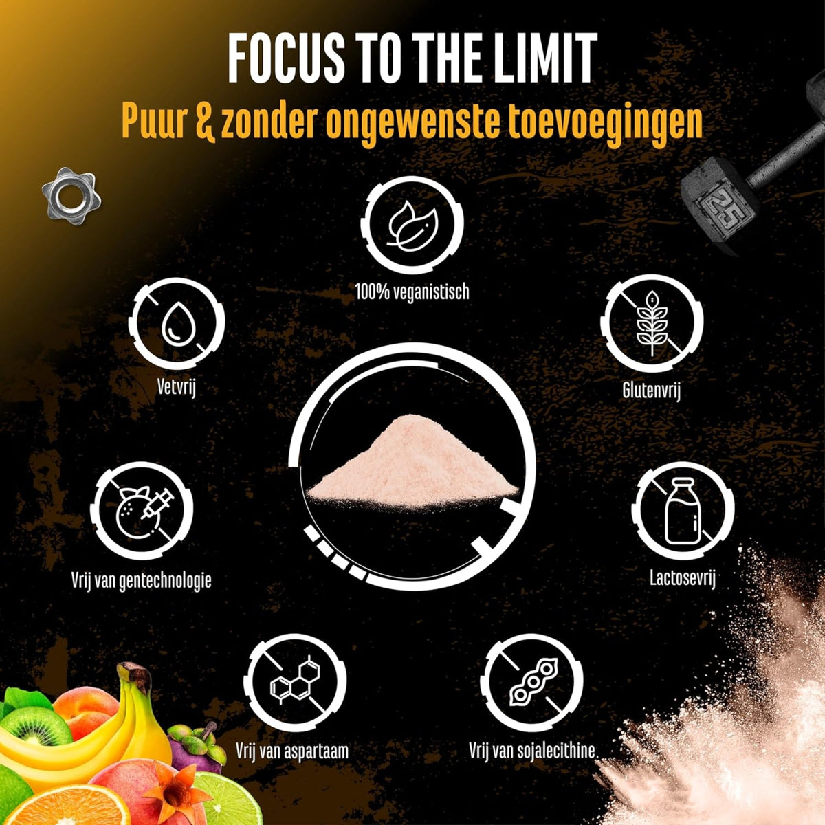 Pot de Focus to the Limit goût Mélange de fruits
