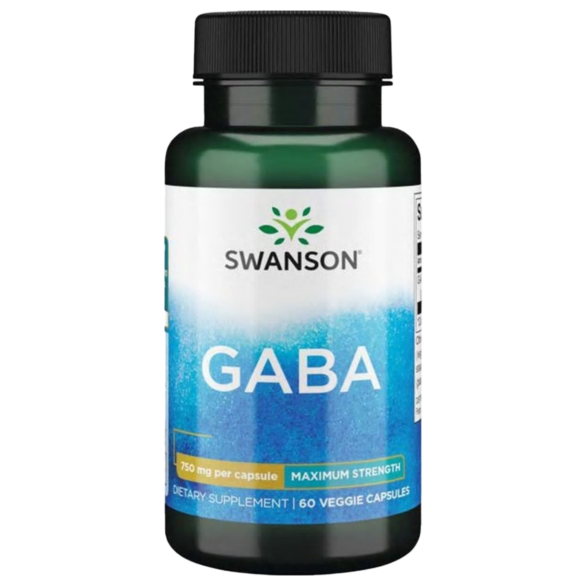 Swanson GABA 500 mg 100 gélules - complément alimentaire