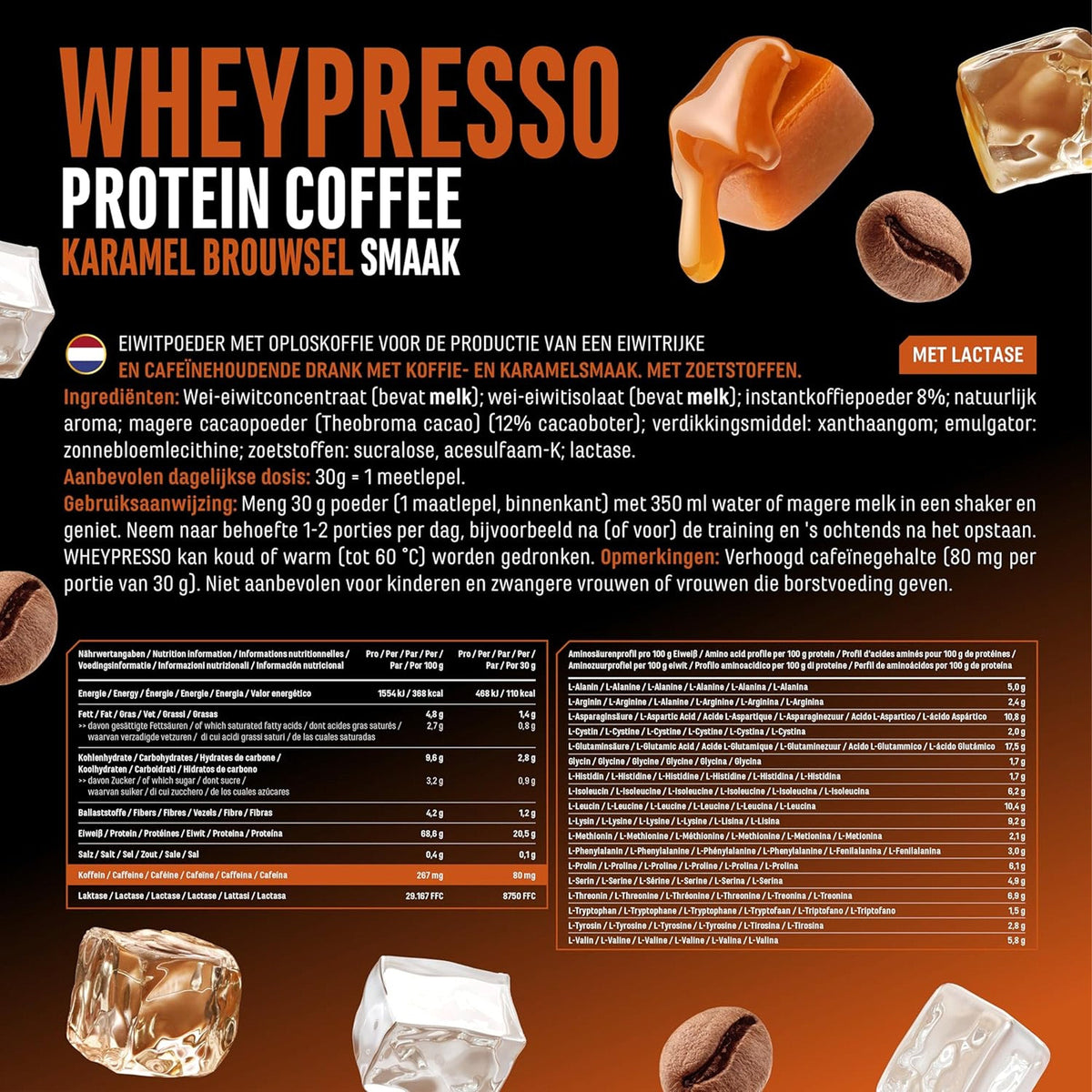 Wheypresso Protein Coffee | 908 g | German Elite Nutrition