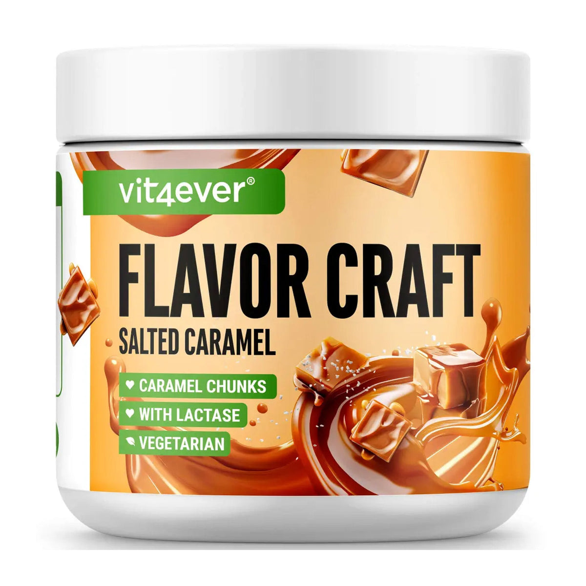 Vit4ever Flavor Craft Poudre aromatisante Caramel salé 250g | acheter aux Pays-Bas et en Belgique