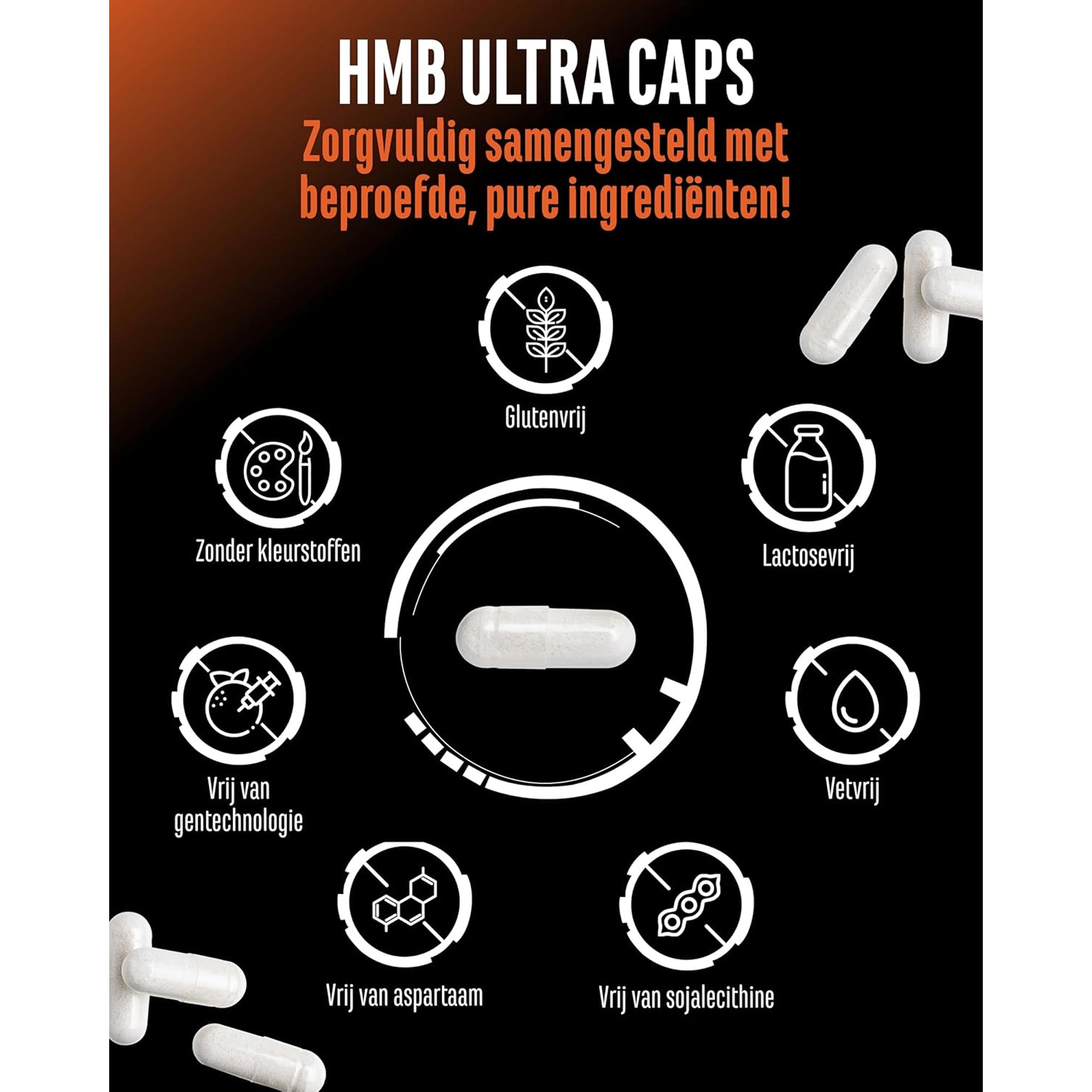 HMB Ultra Caps | 365 gélules | GEN