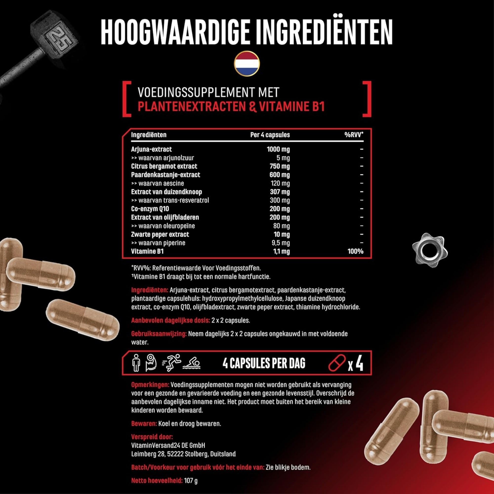 Heart Essentials de German Elite Nutrition