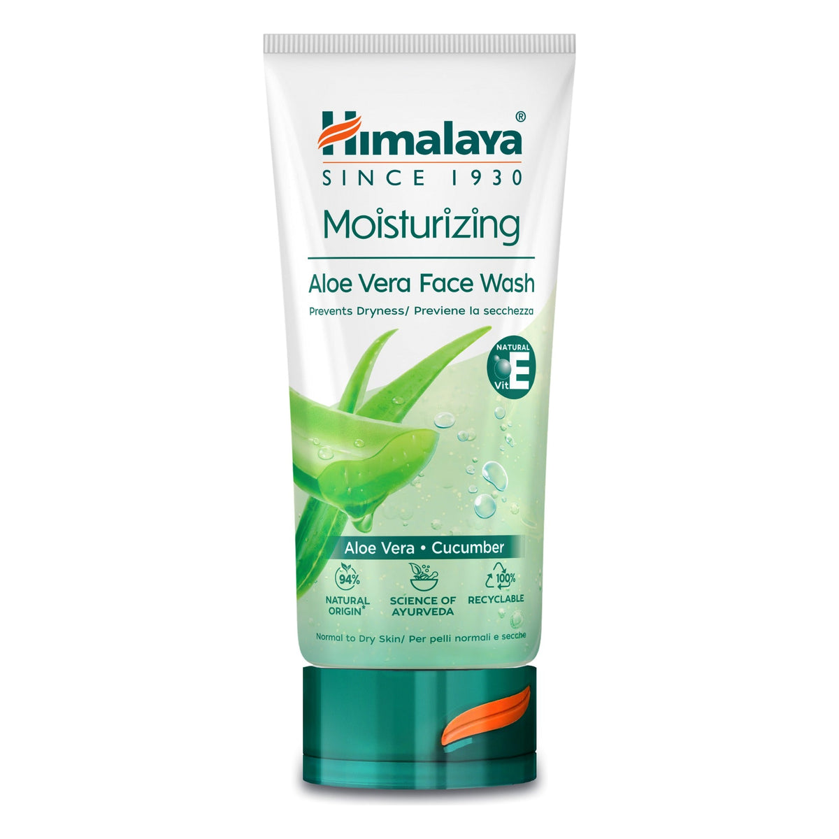 Nettoyant Visage Hydratant à l'Aloe Vera - 150 ml - Himalaya