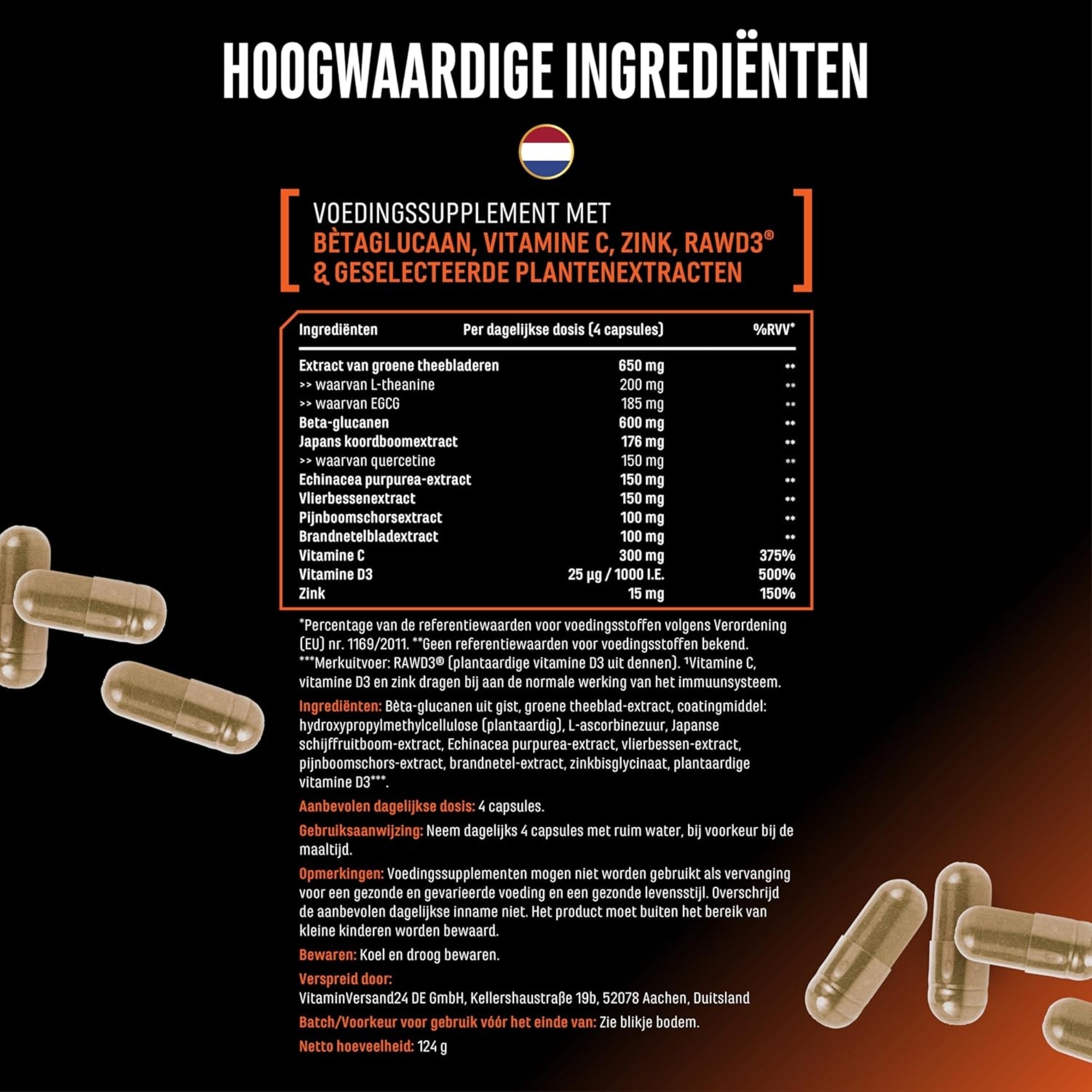 Immunity Essentials | 180 capsules | German Elite Nutrition