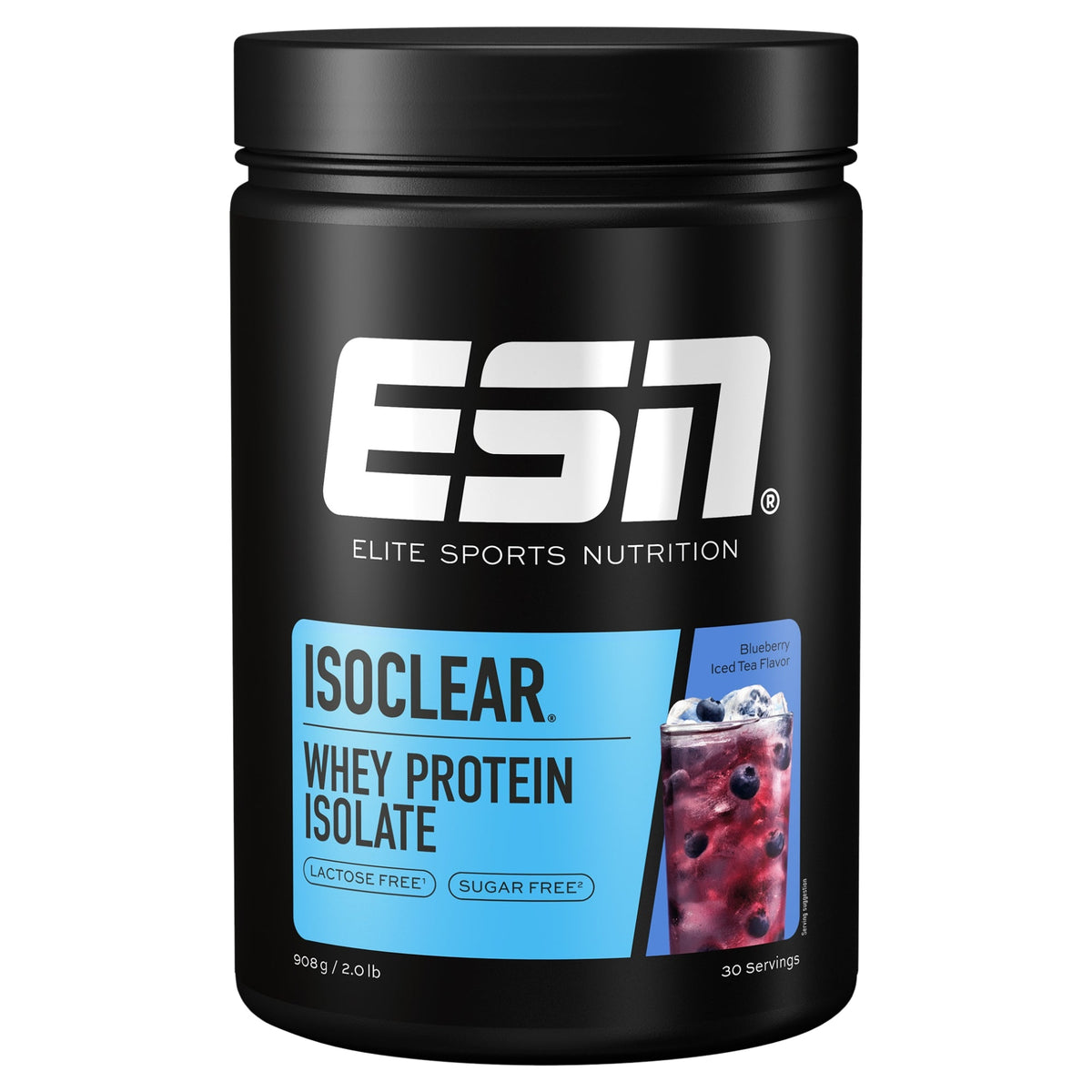 Isoclear Blueberry Iced Tea | Limonade protéinée au whey isolate | ESN