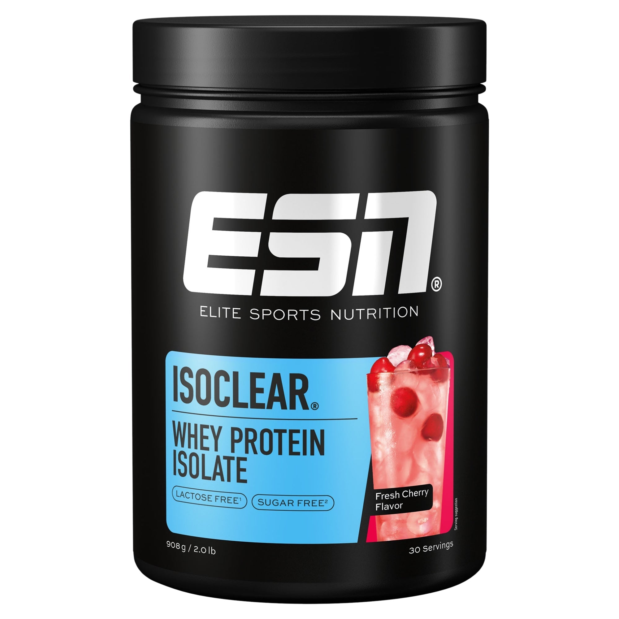 Isoclear Fresh Cherry | Limonade protéinée au whey isolate | ESN