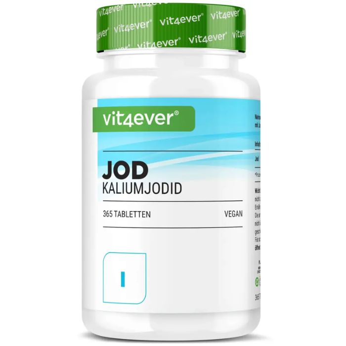 Vit4ever Iode 400 mcg 365 comprimés - complément minéral | acheter en France