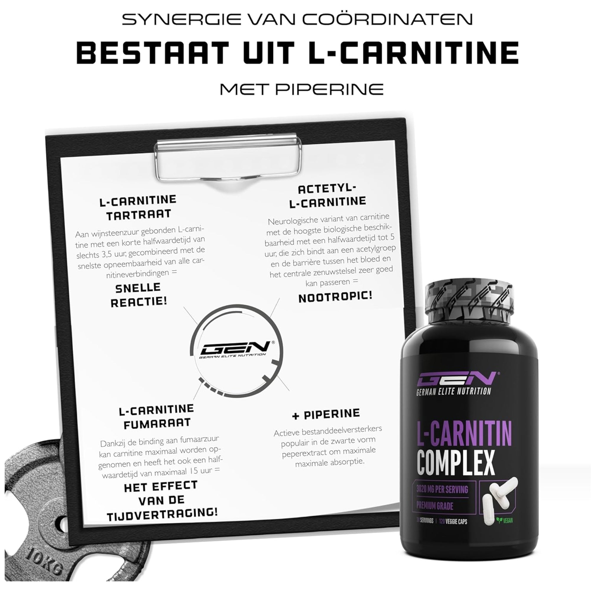 Complexe de L-carnitine synergie GEN