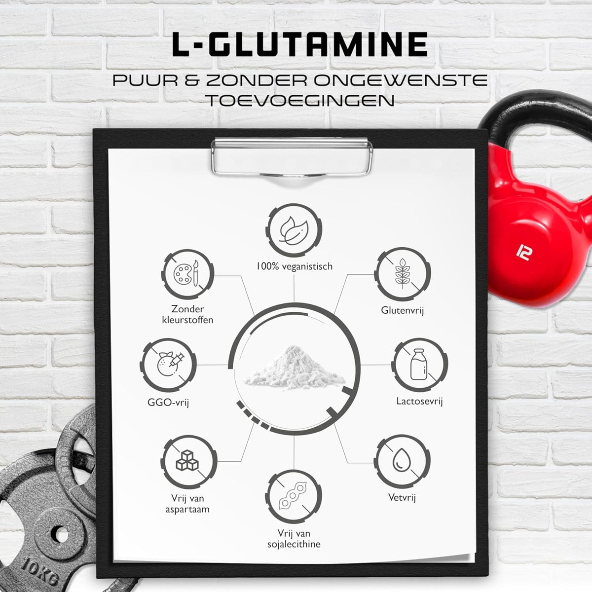 L-glutamine poudre sans OGM GEN