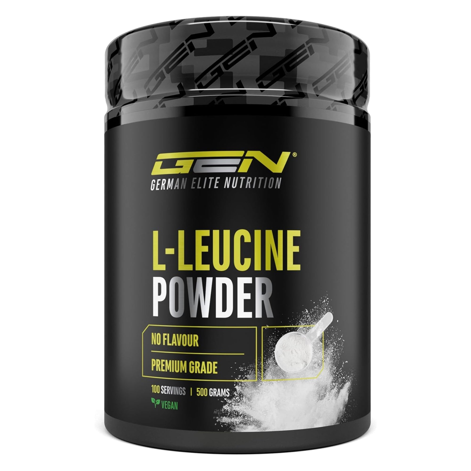 L-Leucine en Poudre 5000mg | 500 g | German Elite Nutrition