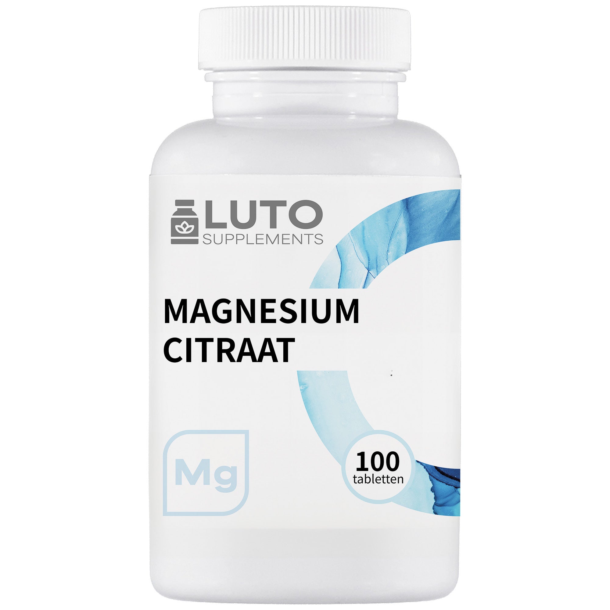 LUTO Supplements Citrate de Magnésium 100 comprimés magnésium élémentaire | acheter en France