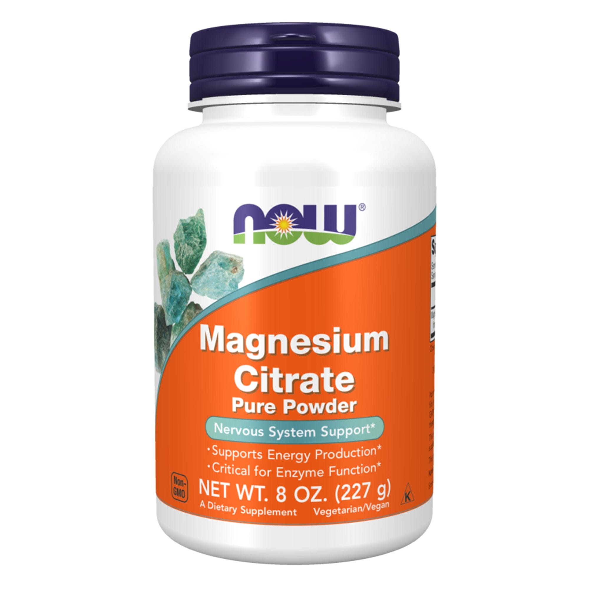 Now Foods poudre de citrate de magnésium