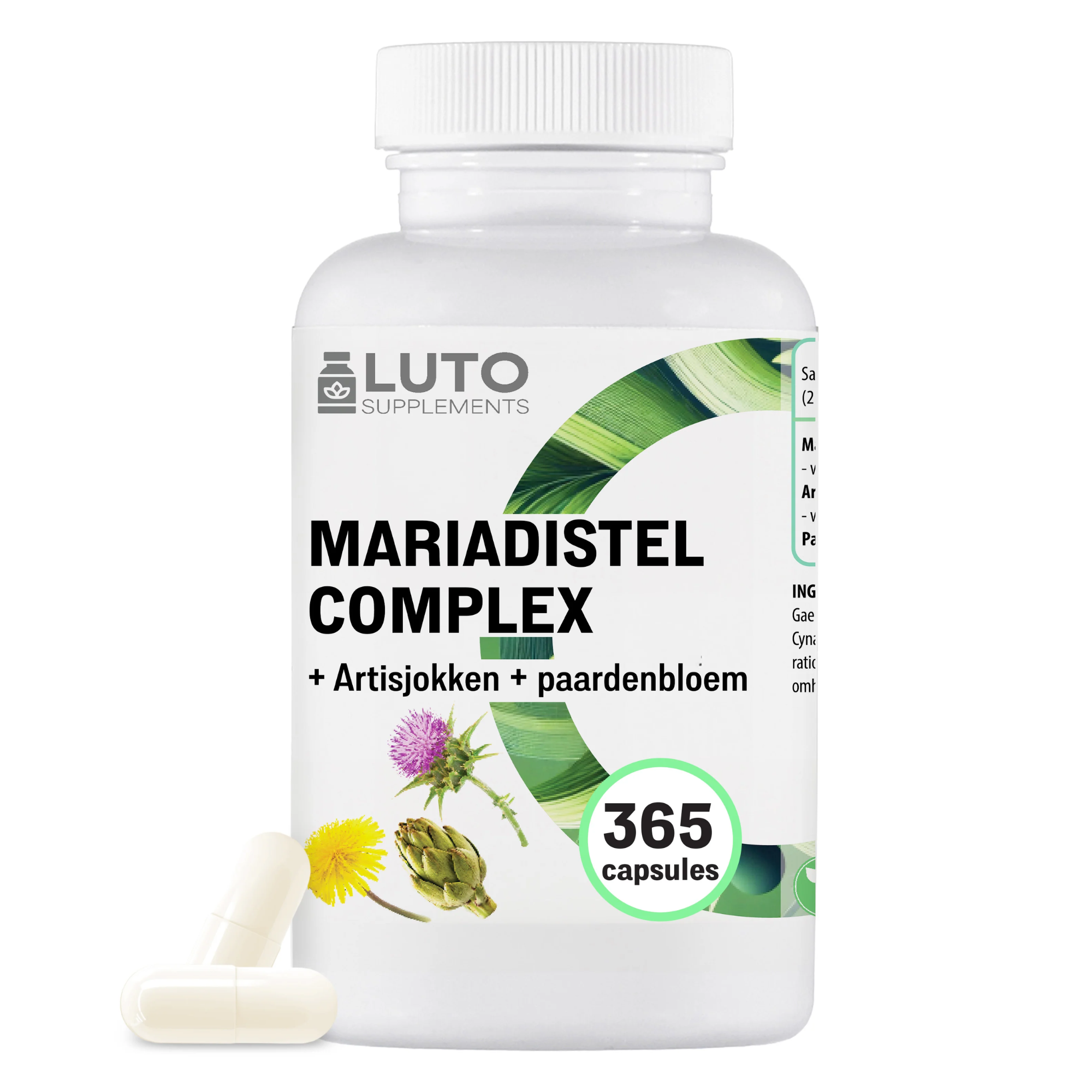 Chardon-Marie complexe 365 gélules LUTO Supplements