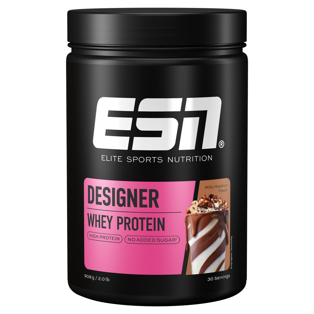 Designer Whey Protein Milky Hazelnut | 908 g | ESN