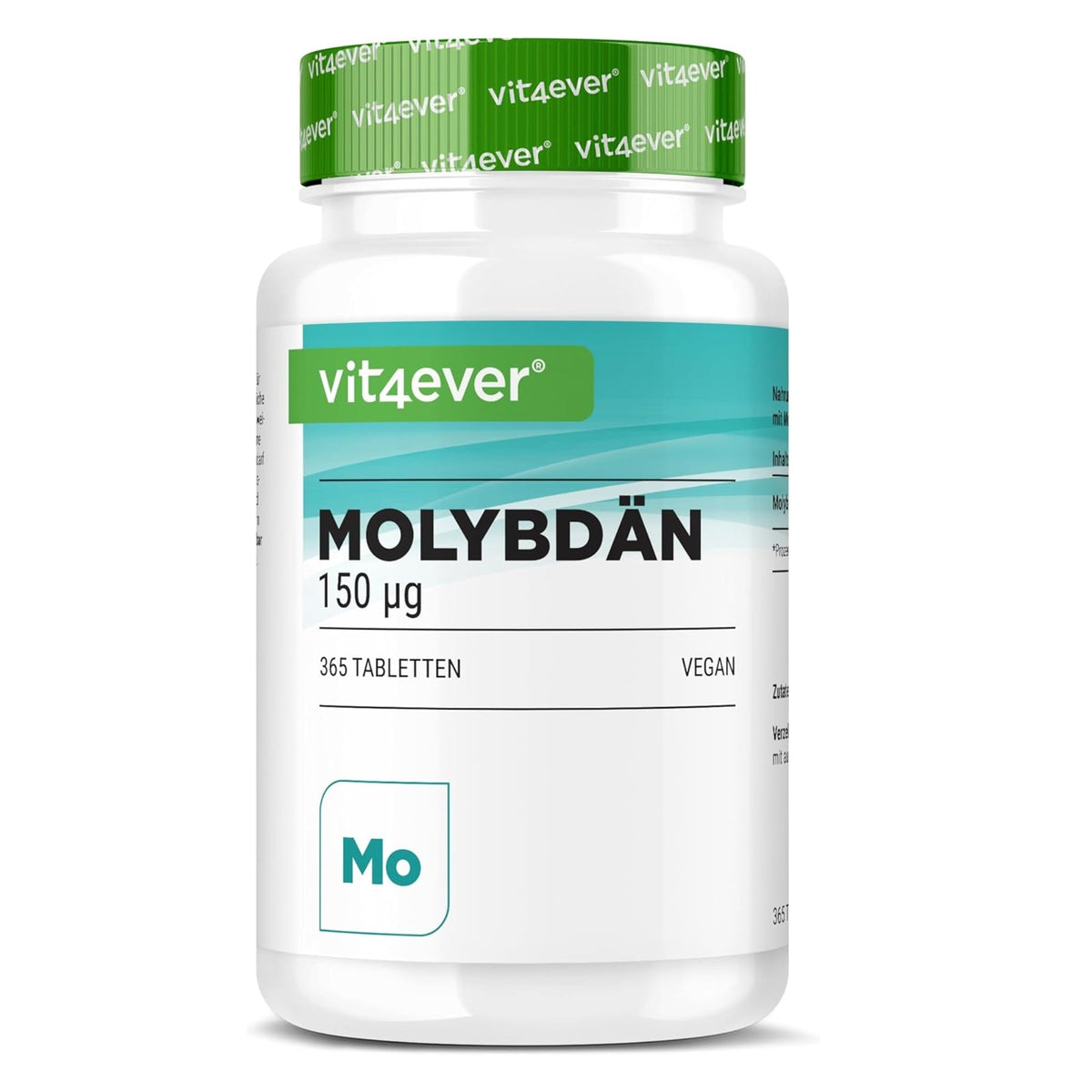 Vit4ever Molybdène 150 µg 365 comprimés - complément minéral | acheter en France