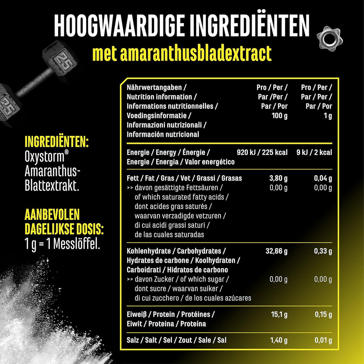 OxyStorm® Poudre de Nitrate | 75 g | German Elite Nutrition