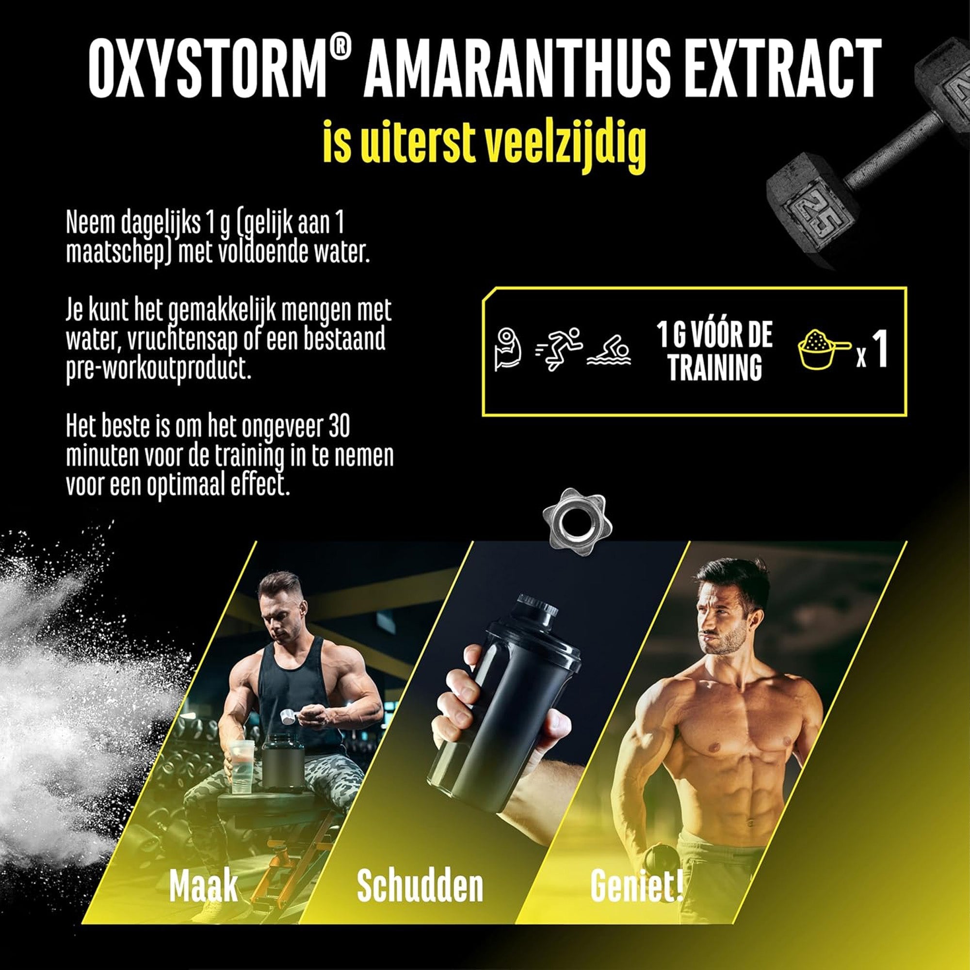 OxyStorm® Poudre de Nitrate | 75 g | German Elite Nutrition
