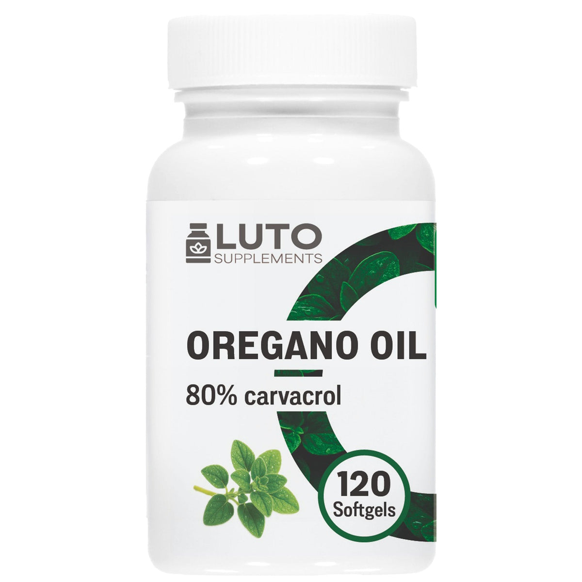 LUTO Supplements Oregano Oil pot de 120 softgels - huile d'origan à 80% de carvacrol | acheter en France