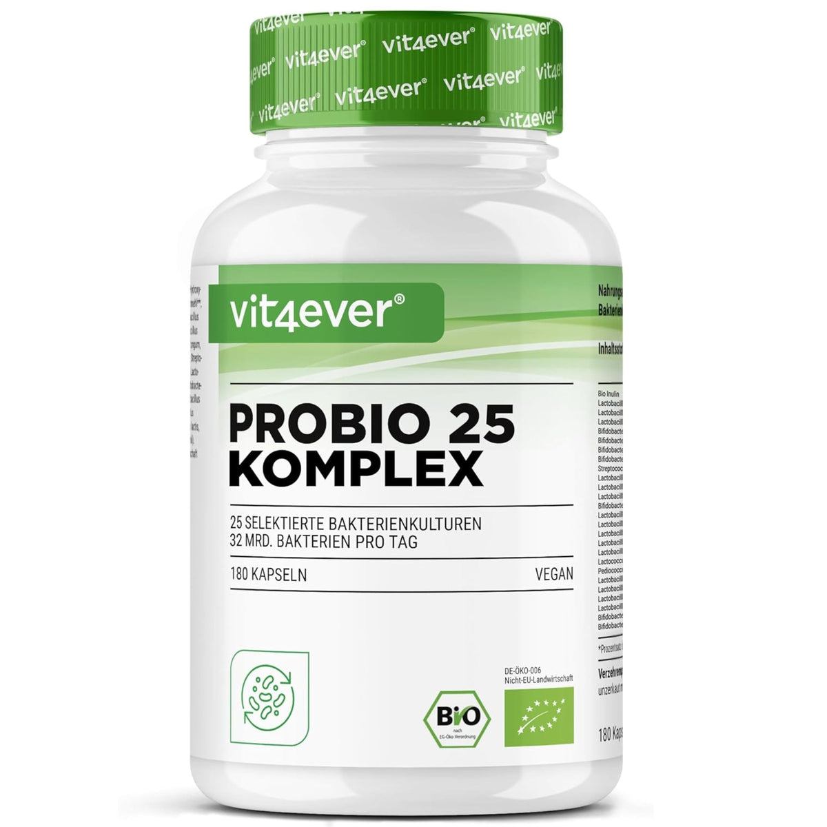 Vit4ever Complexe Probiotique (Probio 25) 180 gélules - complément alimentaire | acheter en France
