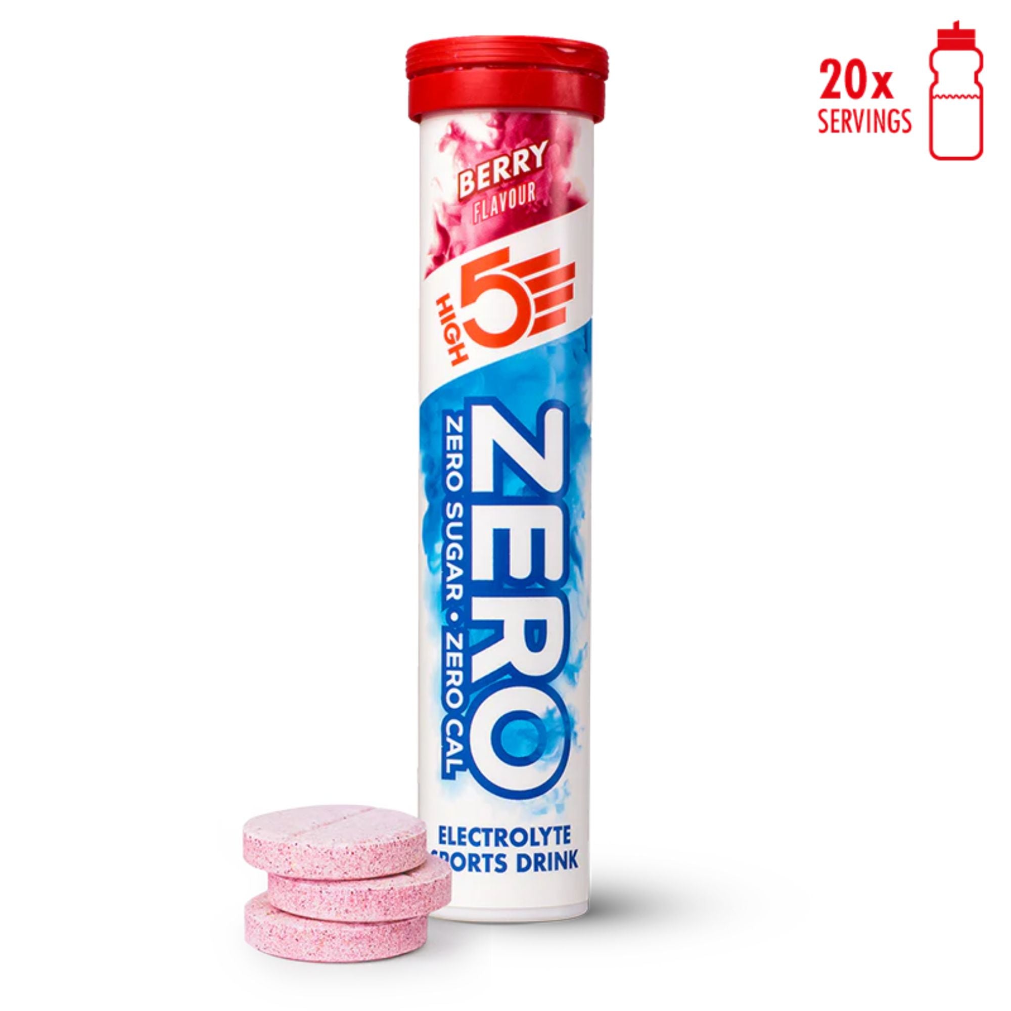 HIGH5 ZERO Berry | comprimés effervescents d'électrolytes