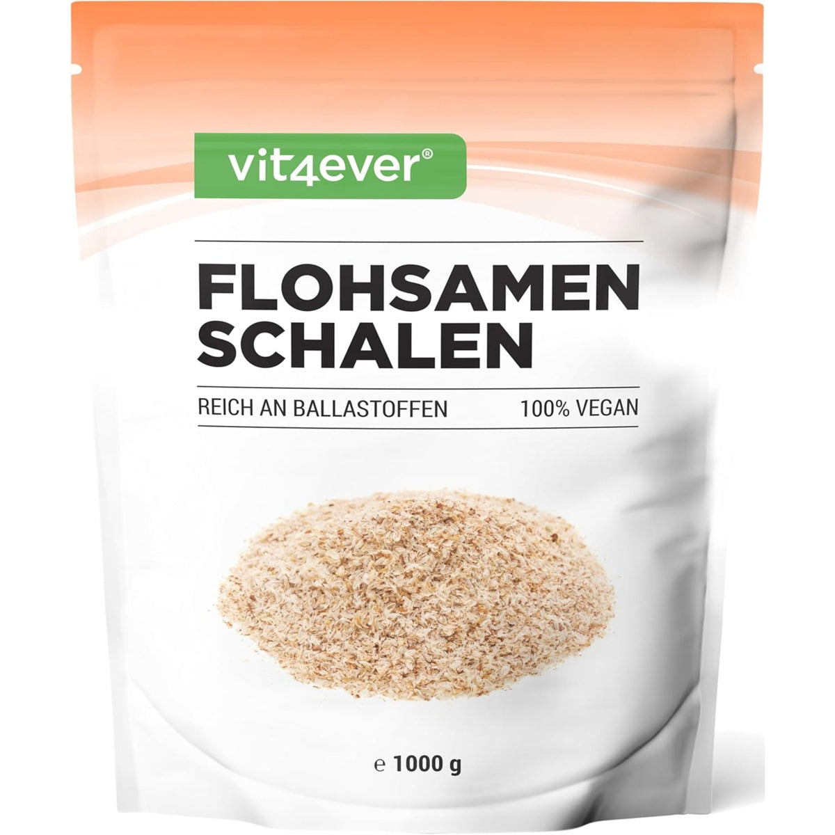Vit4ever Fibres de Psyllium Psyllium Husk 1000g - complément à base de plantes | acheter en France