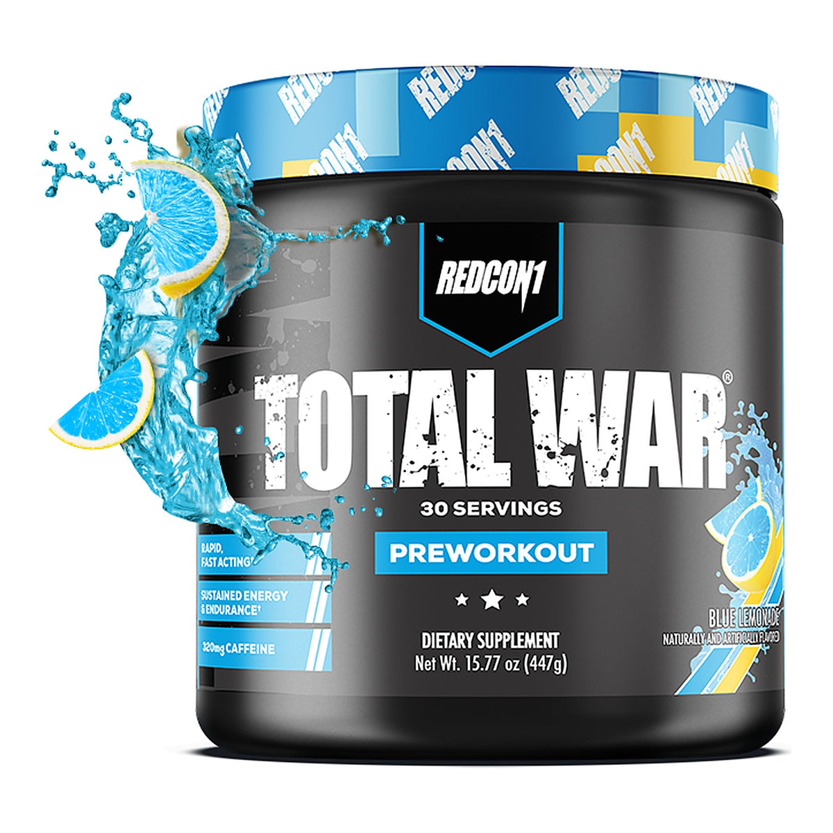 Total War Pré-Workout Blue Lemonade - Redcon1