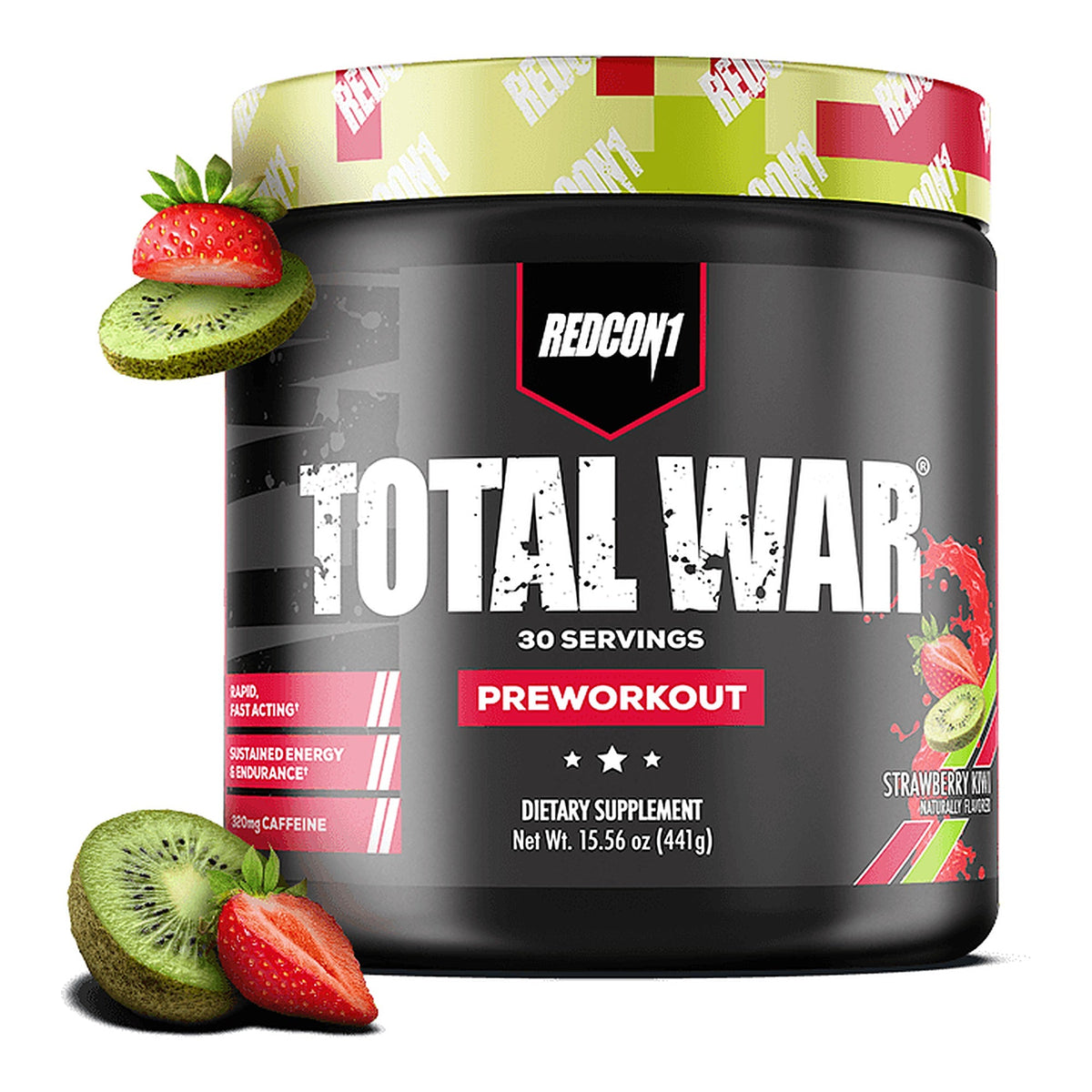 Total War Pré-Workout Strawberry Kiwi - Redcon1