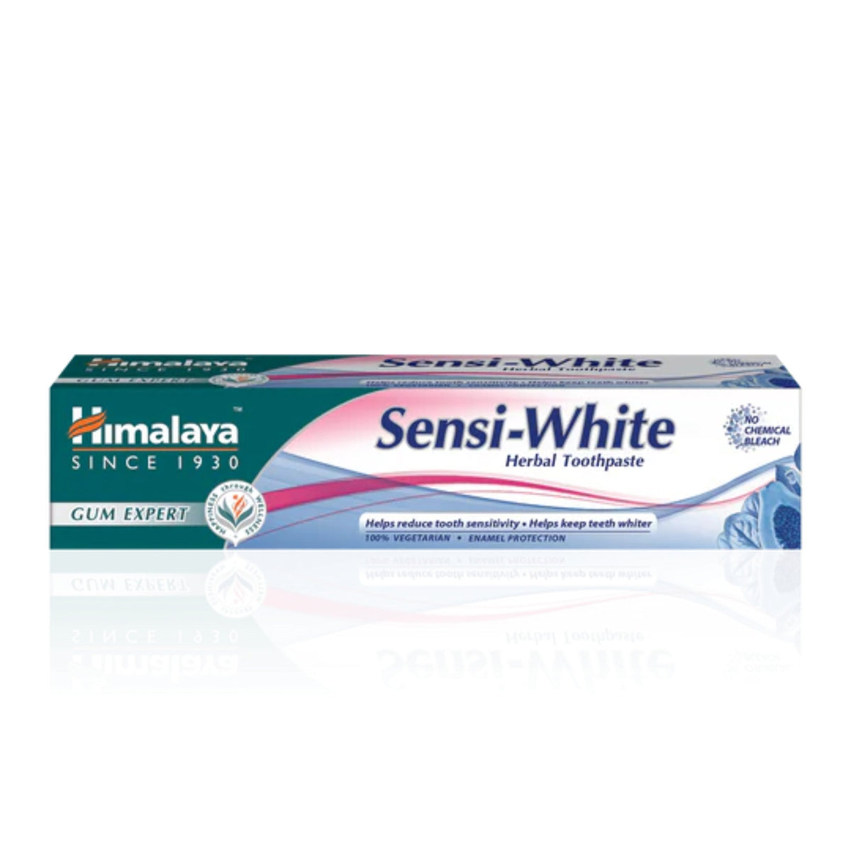 Himalaya Dentifrice aux Herbes Sensi-White 75 ml - dentifrice ayurvédique sans fluor pour dents sensibles avec miswak