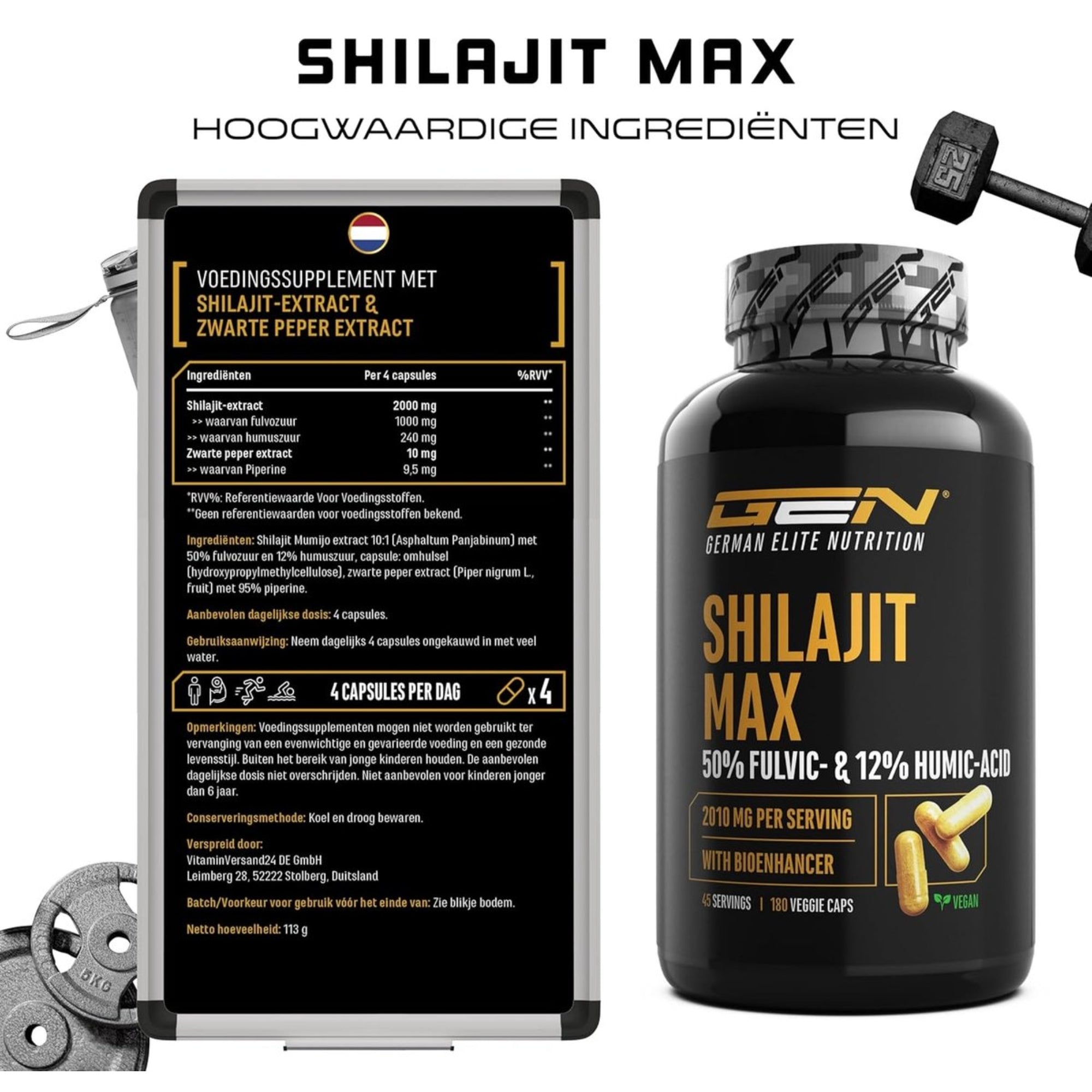 Shilajit Max de German Elite Nutrition