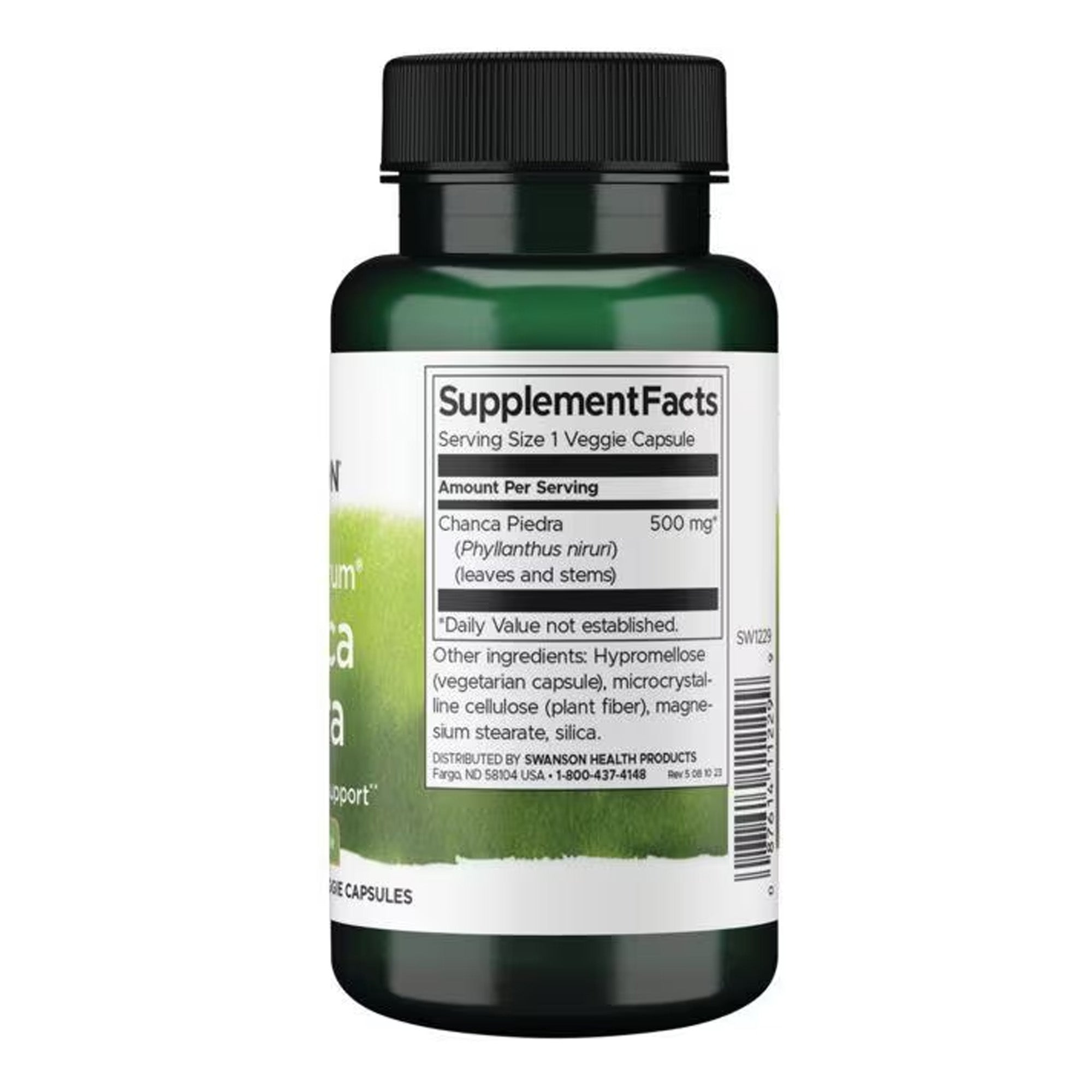 Chanca Piedra 500 mg Swanson - complément alimentaire