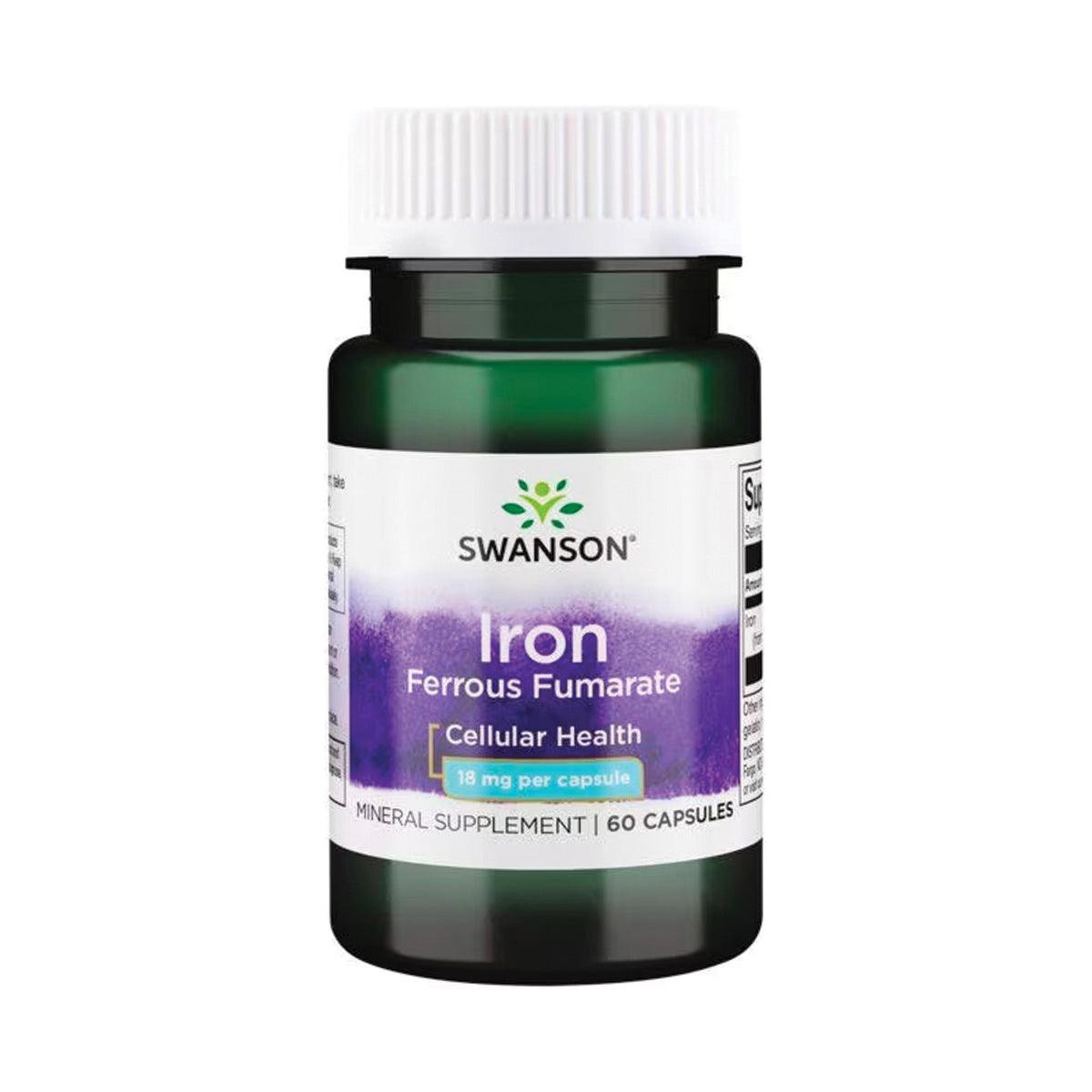 Swanson Fer 18 mg - complément alimentaire