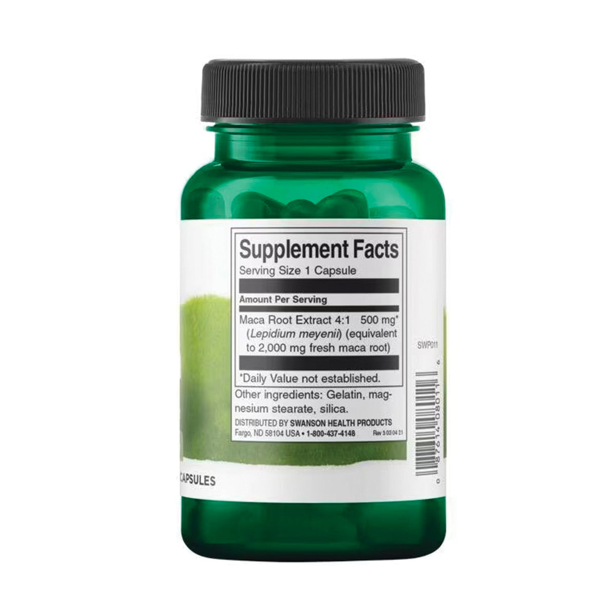 Swanson Maca 500 mg - complément alimentaire