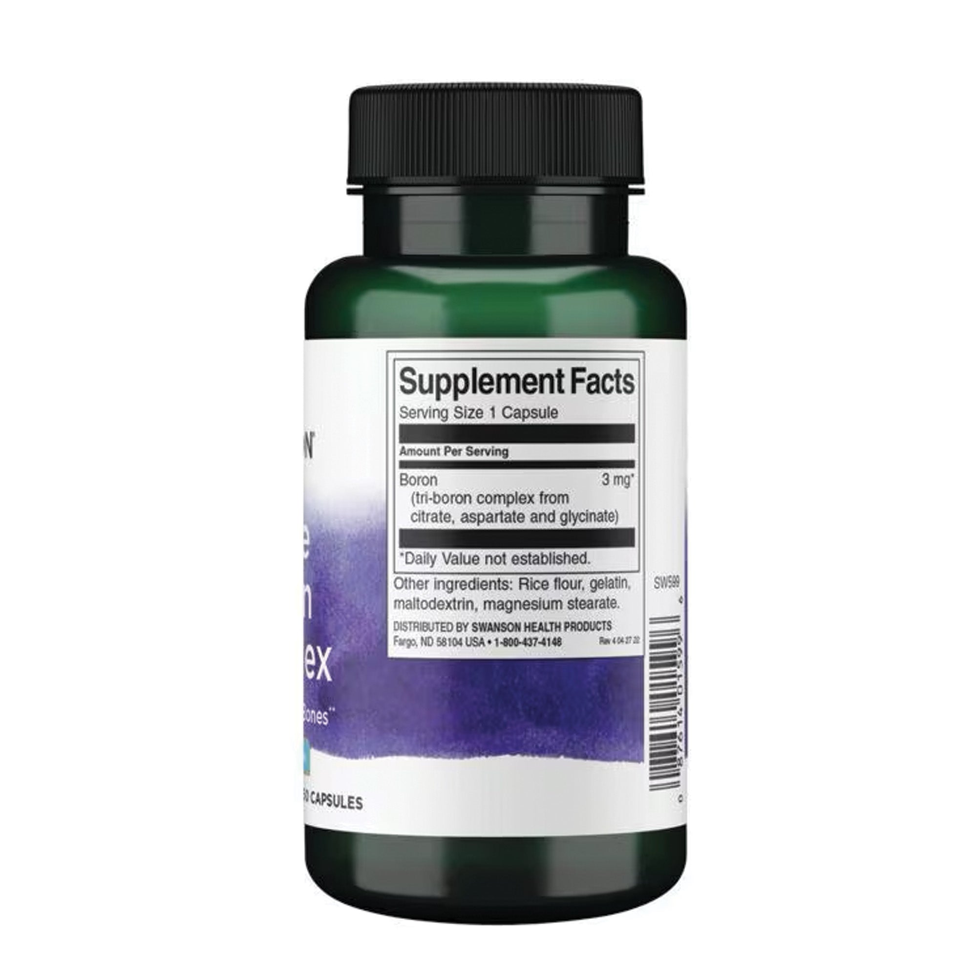 Swanson Triple Boron Complex 3 mg - complément alimentaire