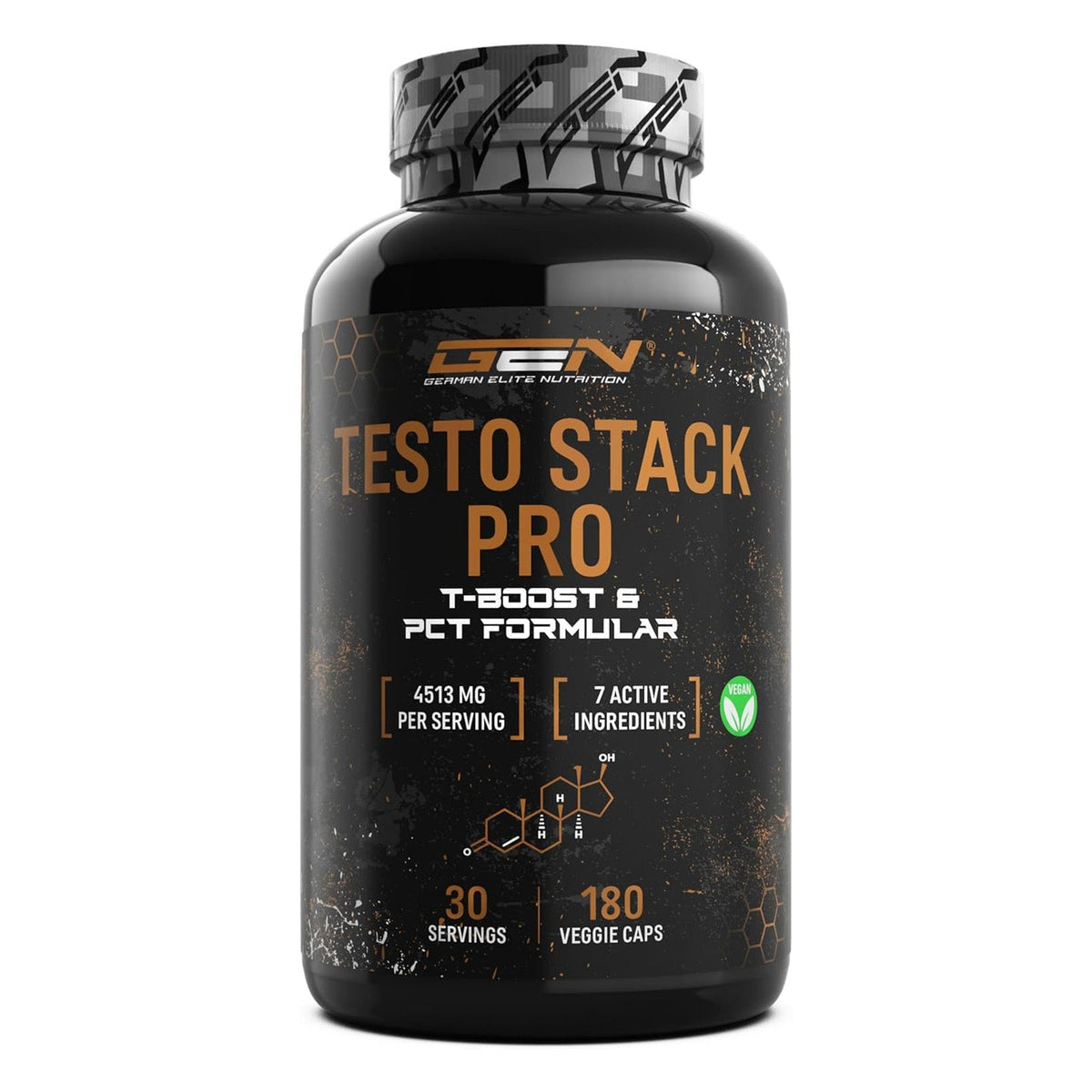 Testo Stack Pro | 180 gélules | German Elite Nutrition
