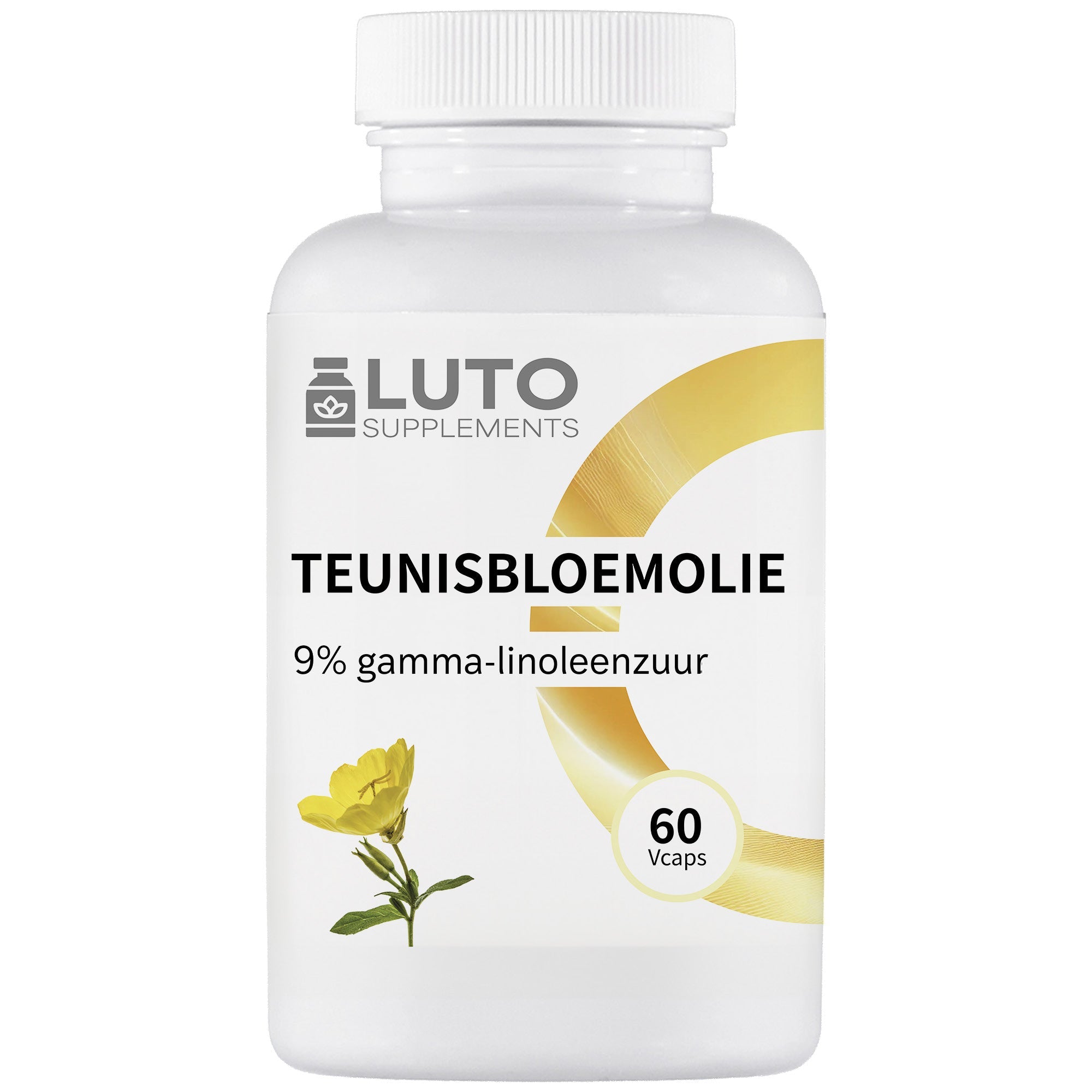 LUTO Supplements Huile d'onagre 1000mg 60 capsules avec 9% d'acide gamma-linolénique | acheter en France et en Belgique