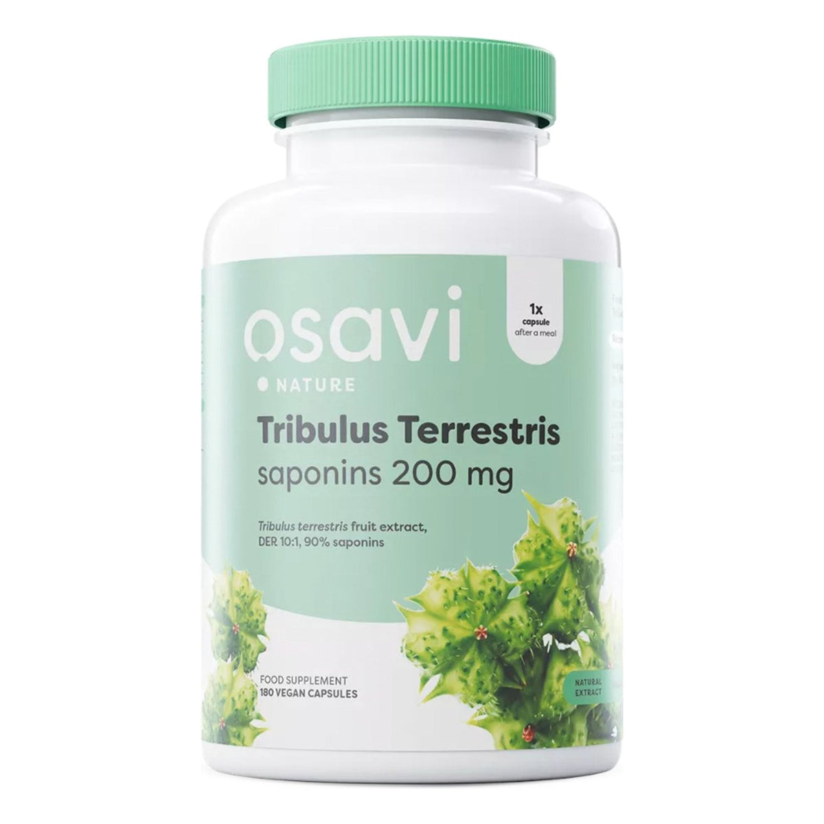 Osavi Tribulus Terrestris 200mg saponines - 180 gélules vegan DER 10:1 complément à base de plantes | acheter en France