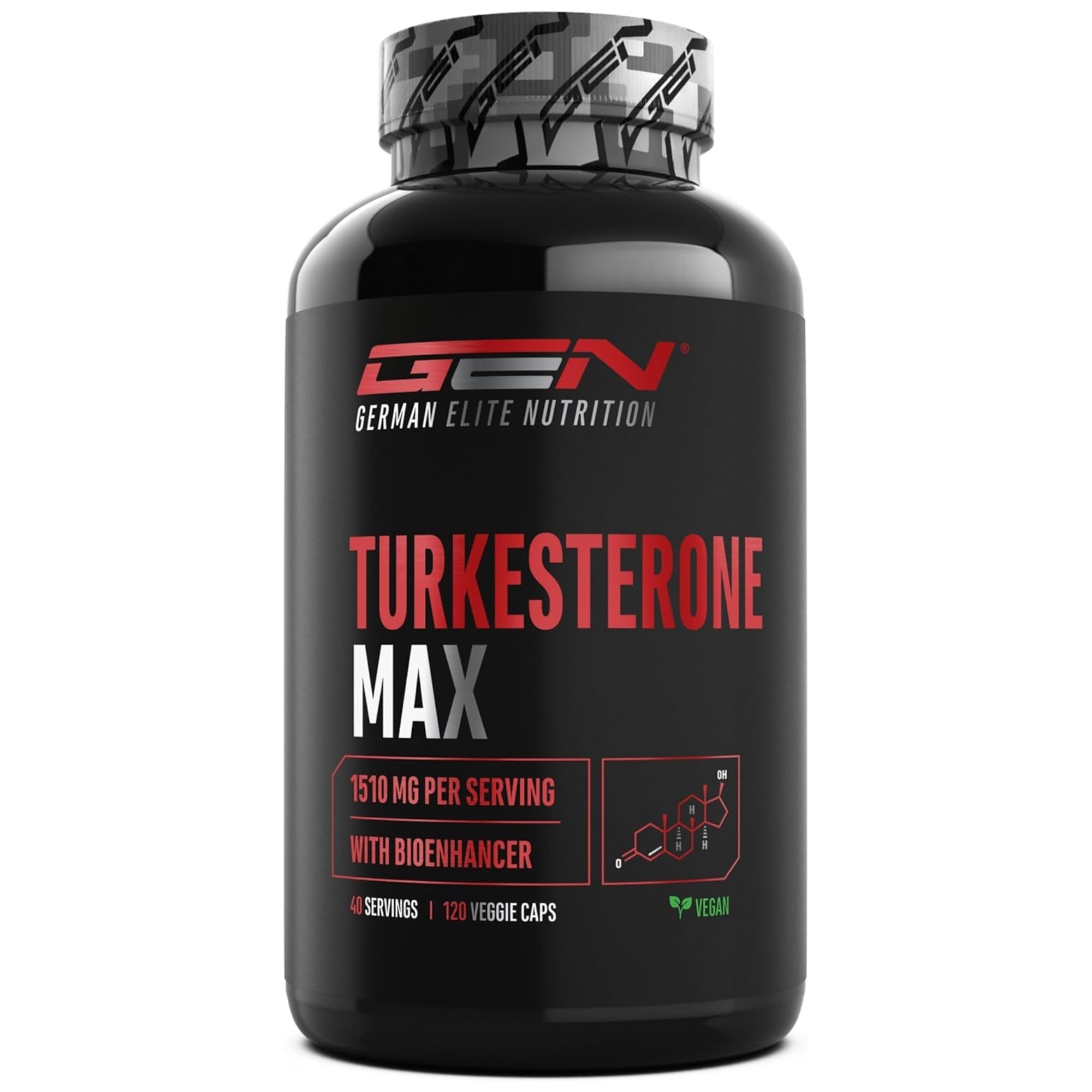 Turkesterone Max 1510mg | 120 Capsules | German Elite Nutrition