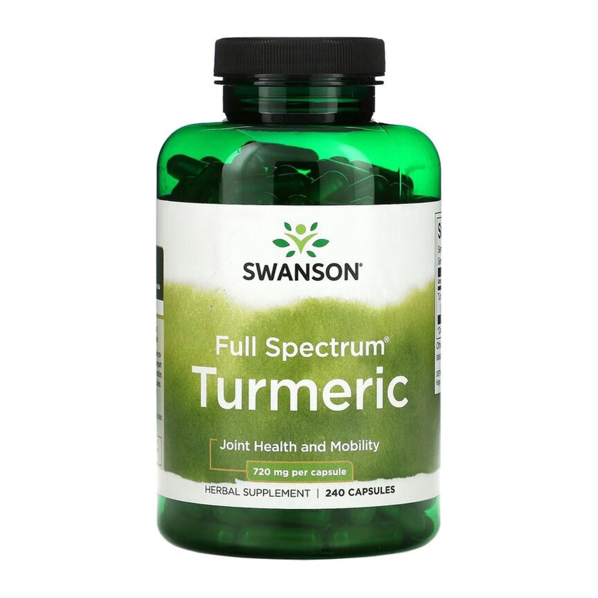 Swanson Curcuma Spectre Complet 720mg 240 gélules - complément à base de plantes | acheter en France