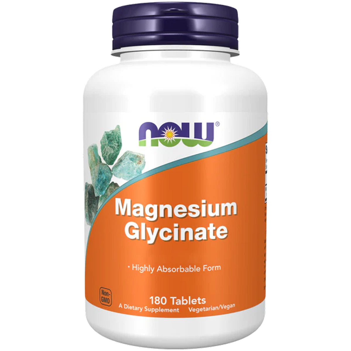 Magnésium Glycinate 200mg | 180 Comprimés | NOW Foods