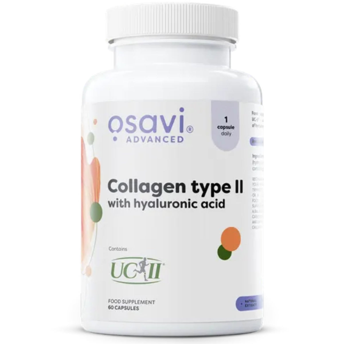 Osavi Collagène Type II avec acide hyaluronique - 60 gélules avec UC-II et vitamine C | acheter en France