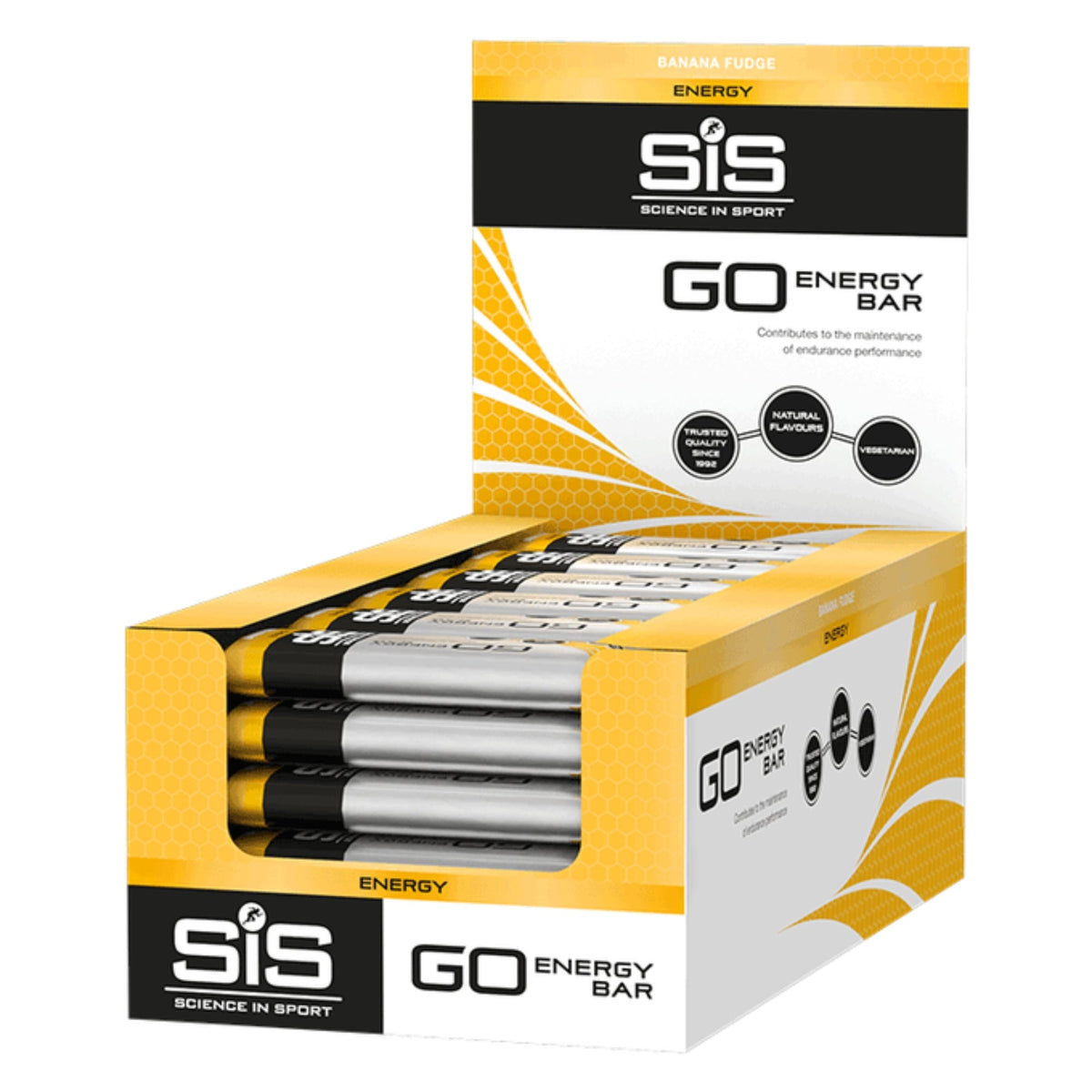 SiS GO Energy Bar Banana Fudge 30 pièces emballage