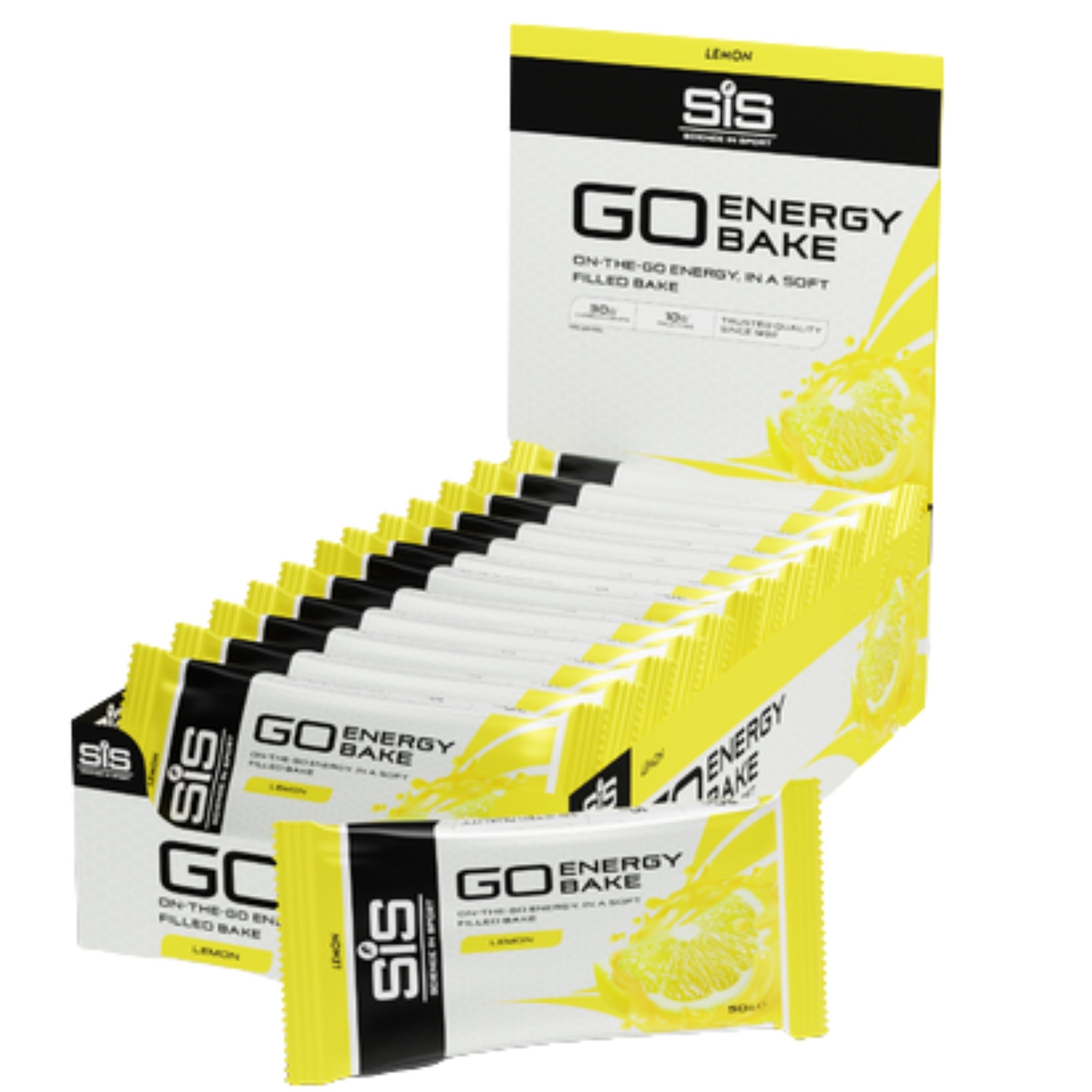 SiS GO Energy Bake Citron pack de 12 emballage