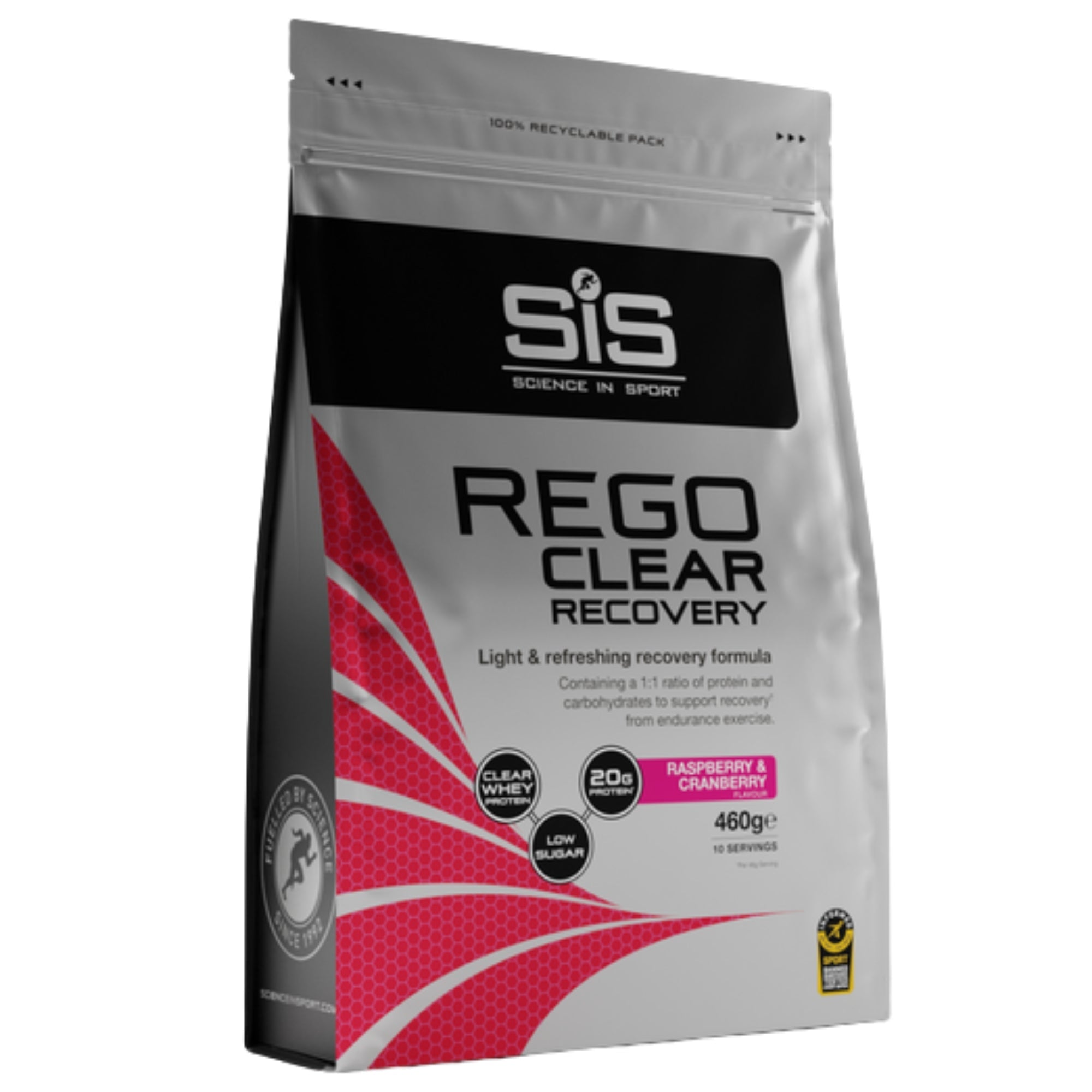 SiS REGO Clear Whey Isolate Framboise et Canneberge 460g #Contenance_460g