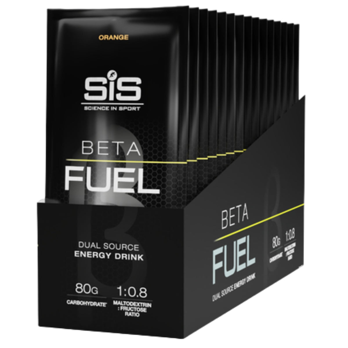 SiS Beta Fuel 80 Sachet Orange emballage 15 pièces