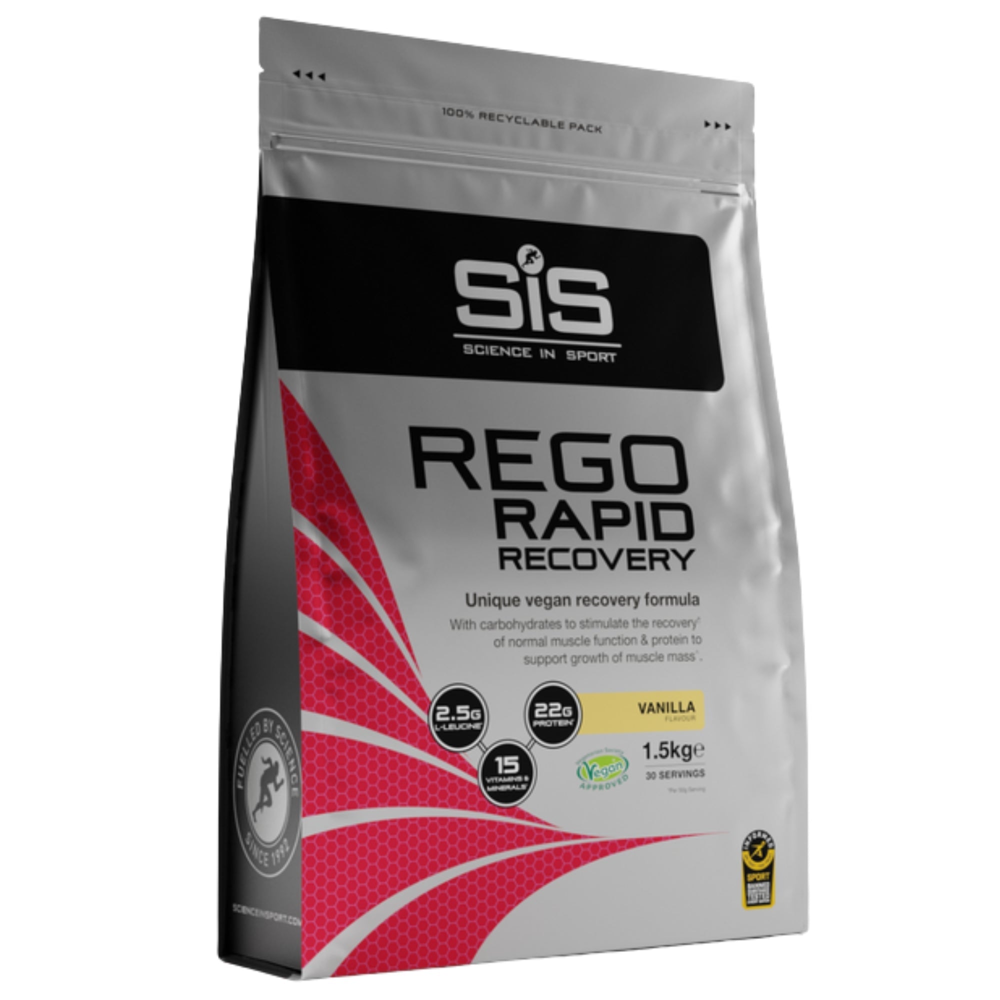 SiS REGO Rapid Recovery Vanille 1500g #Contenance_1500g