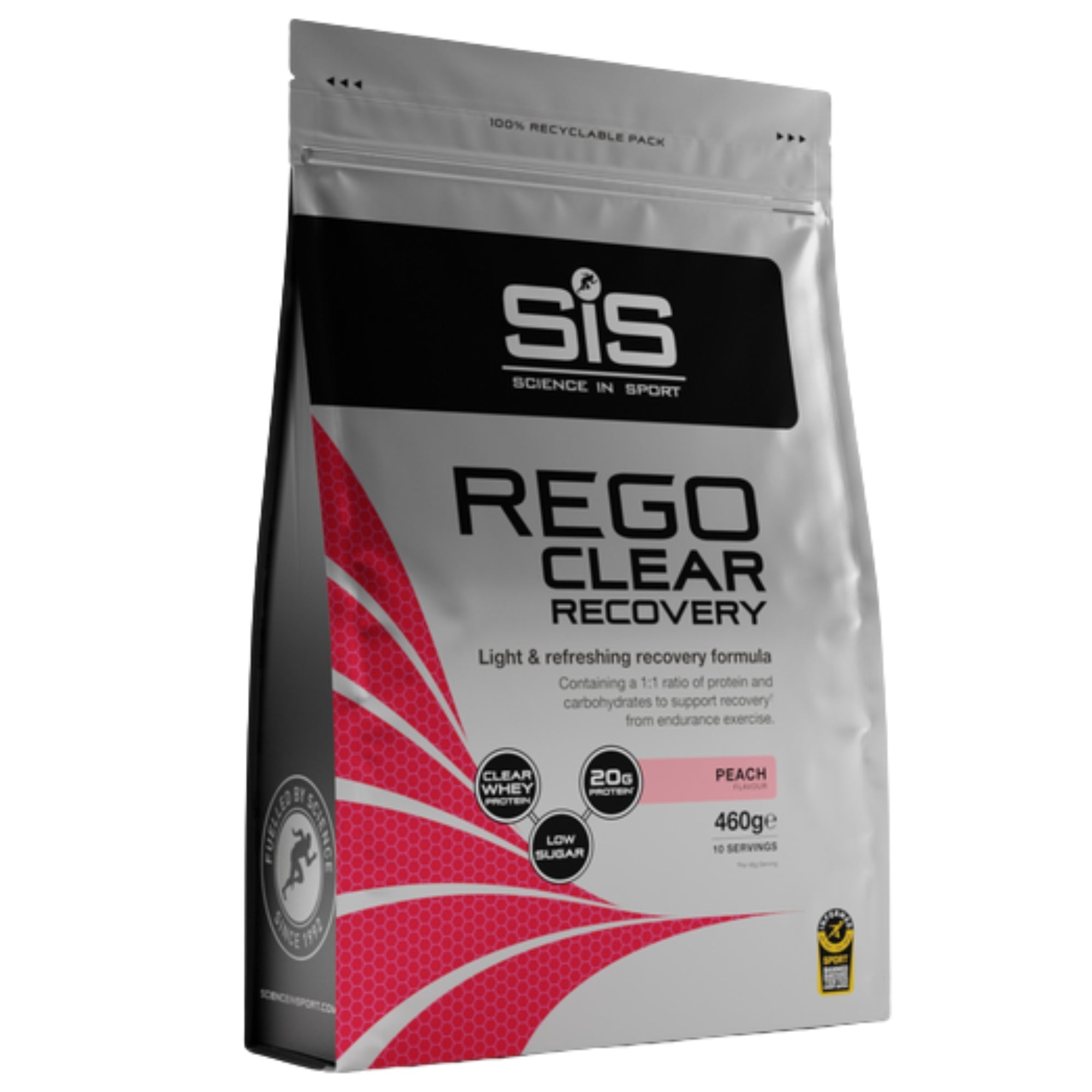 SiS REGO Clear Whey Isolate Pêche 460g #Contenance_460g