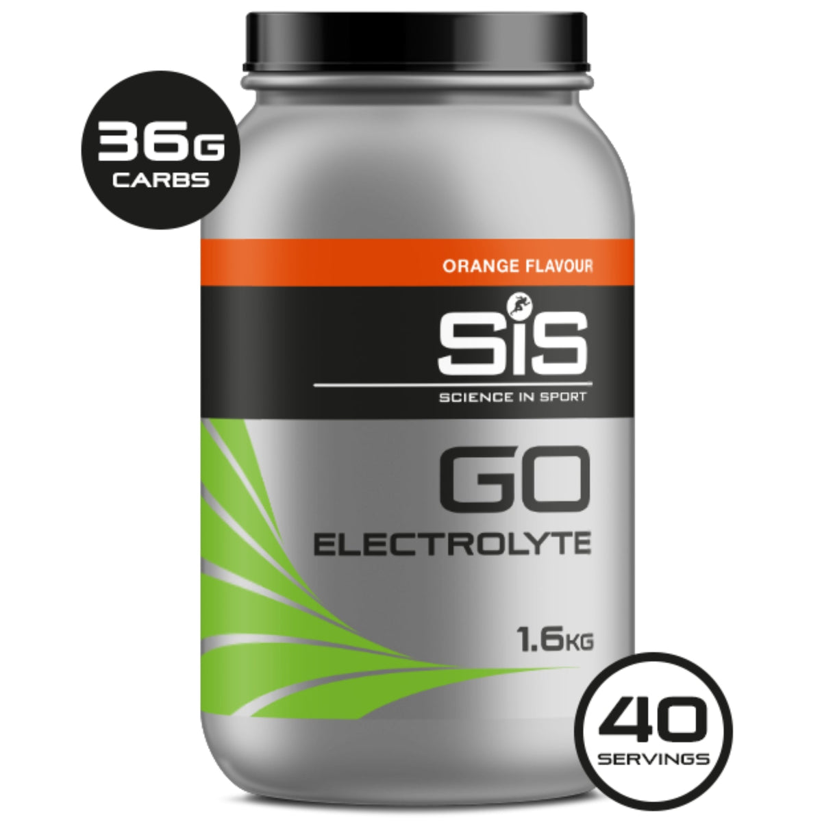 SiS GO Electrolyte Orange emballage 1600g #Contenance_1600g