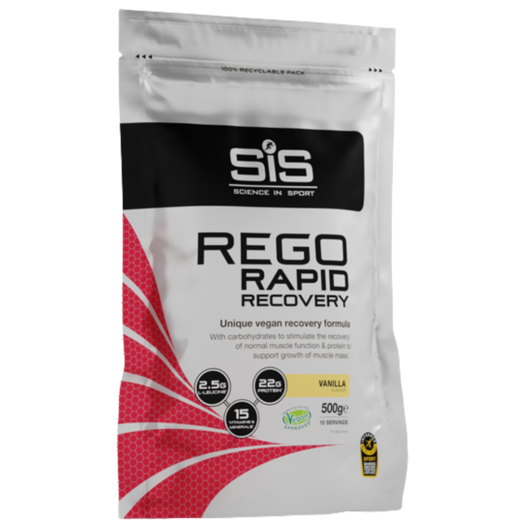 SiS REGO Rapid Recovery Vanille 500g #Contenance_500g