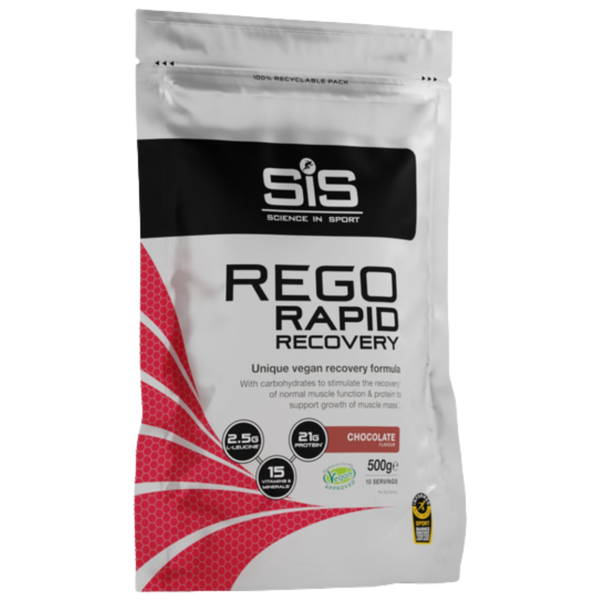 SiS REGO Rapid Recovery Chocolat 500g #Contenance_500g